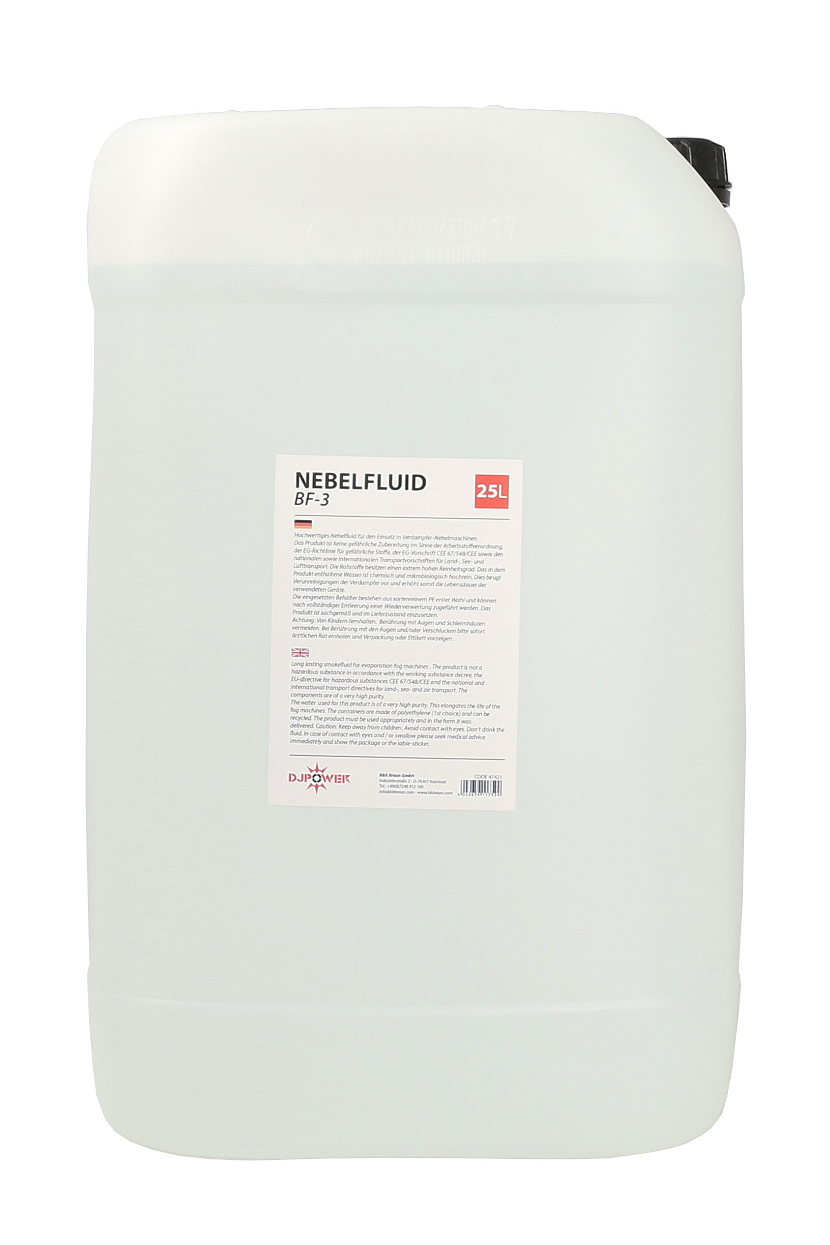 Nebelfluid BF-3 Profi Qualität 25l