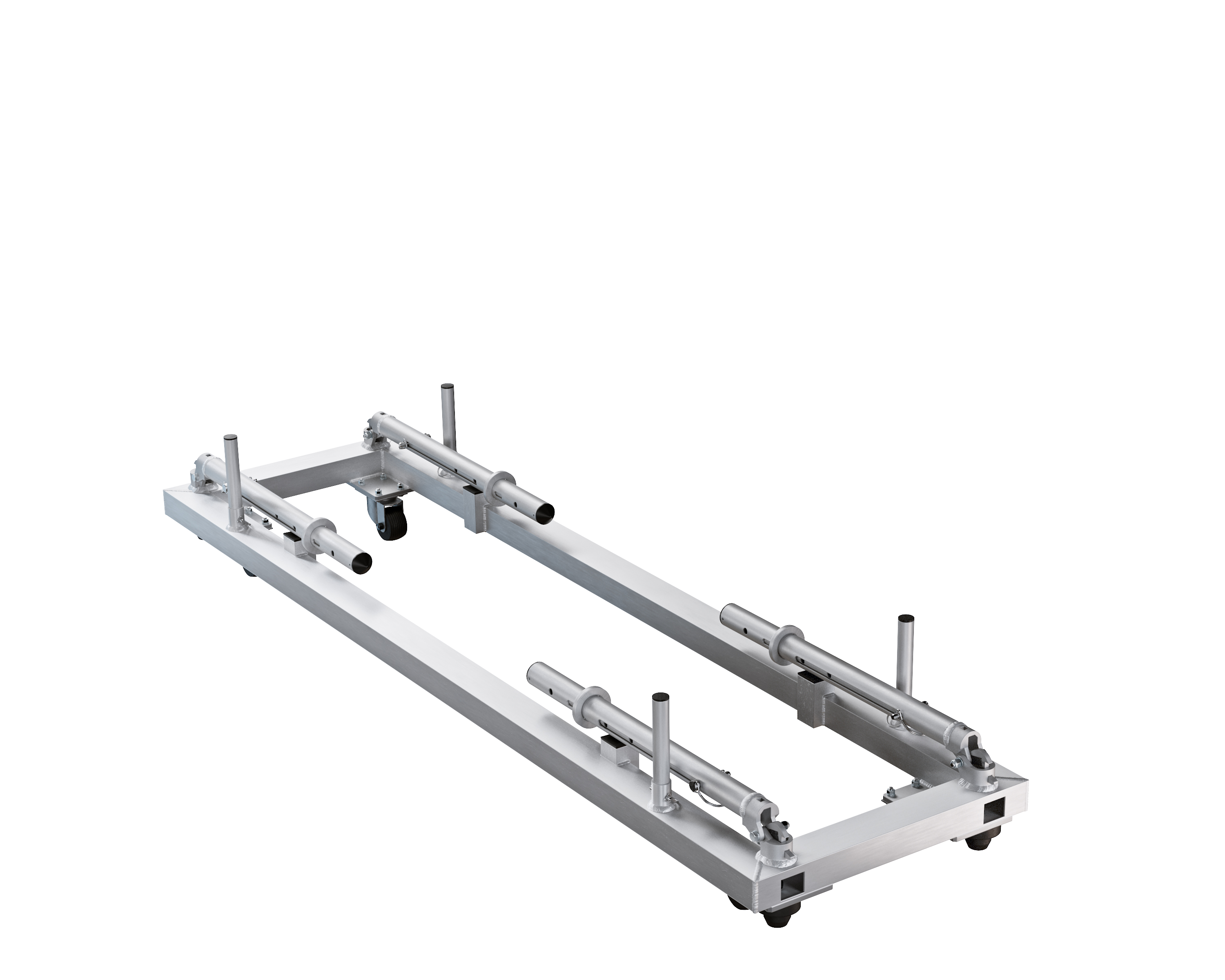 PreRig Truss 2400 stage black Set incl. Dolly