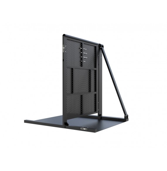 Crash Barrier - Tor mit Kabelführung - BLACK