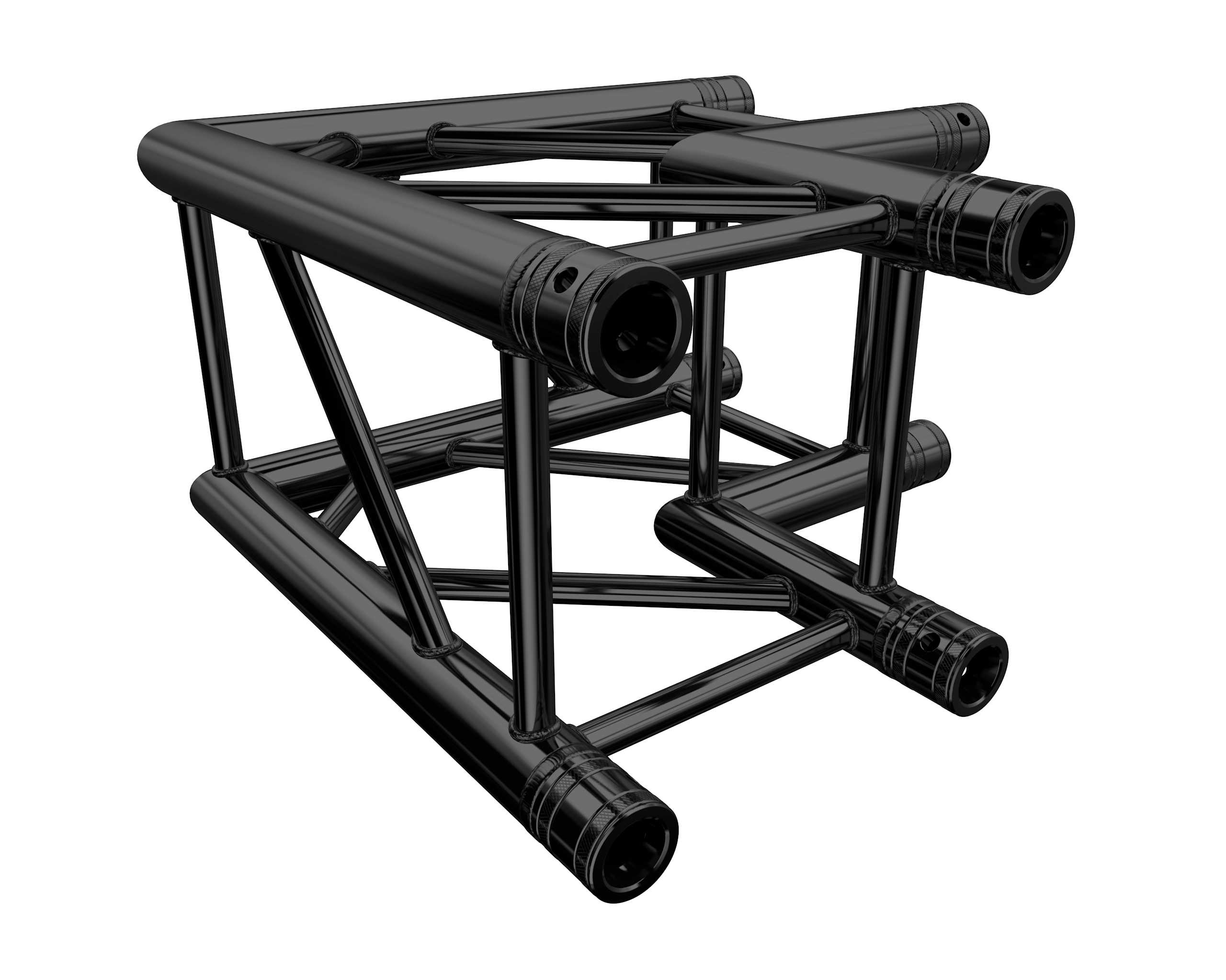 F34 2-Weg Ecke C21 90° stage black