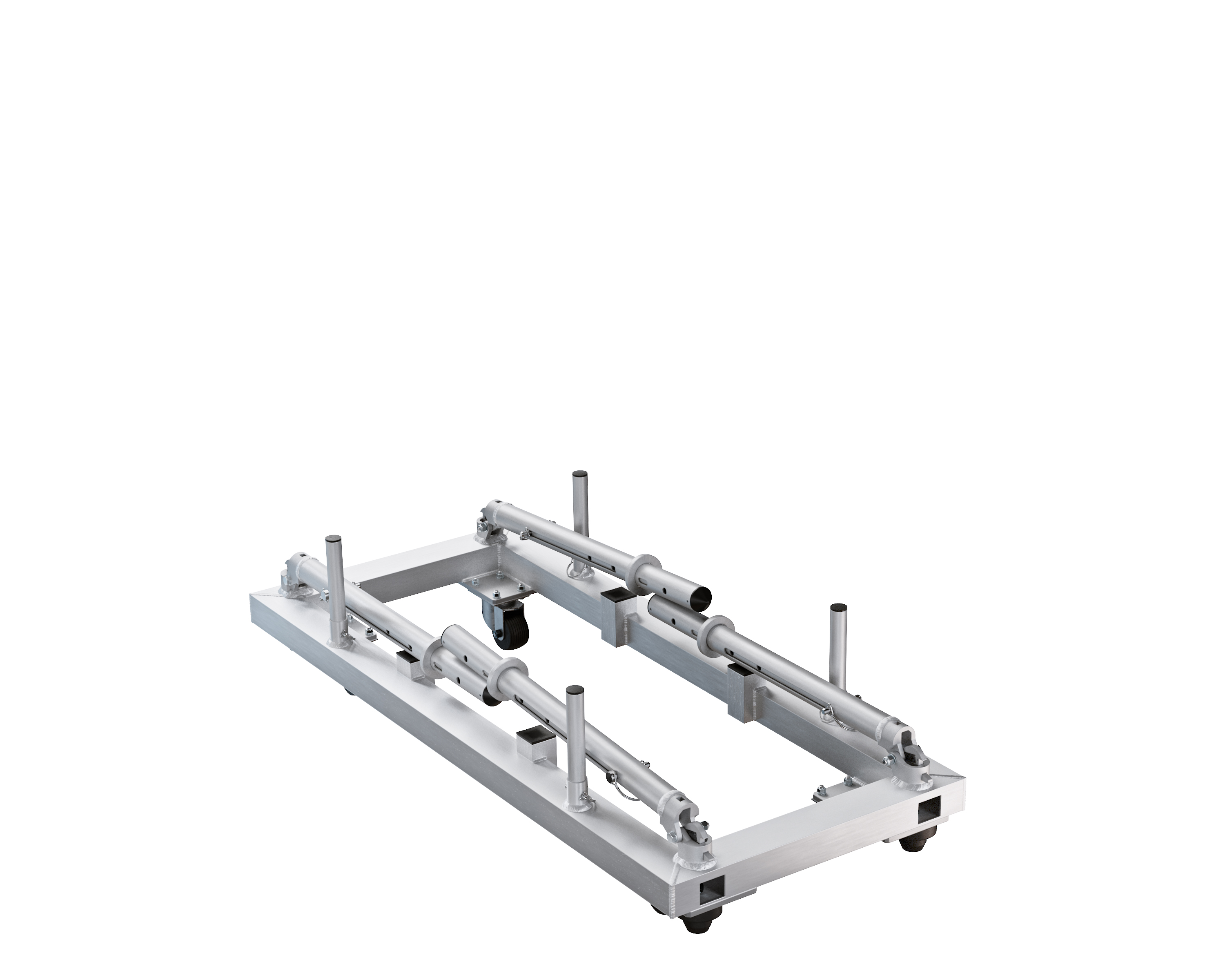 PreRig Truss 1600 stage black Set incl. Dolly