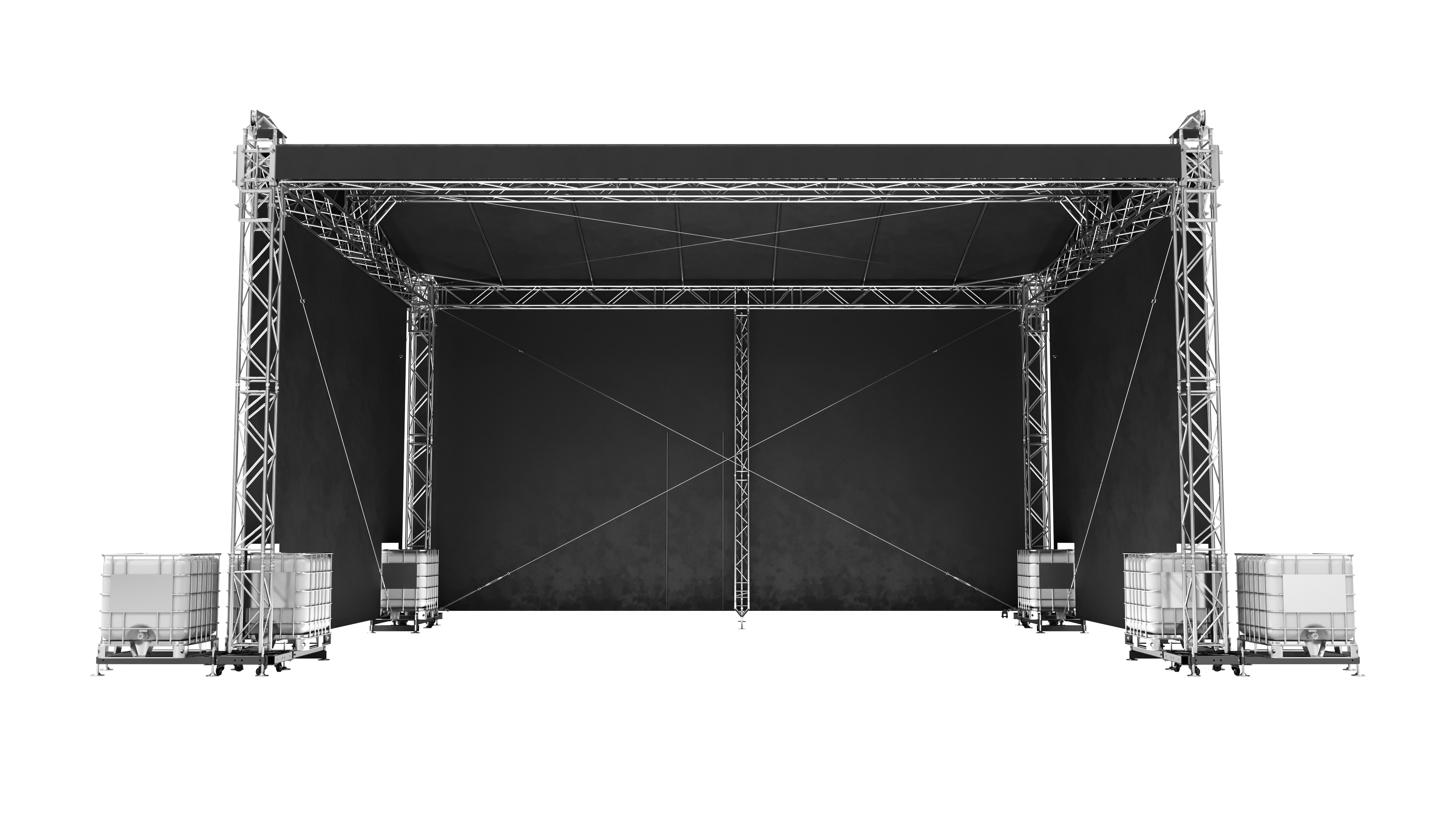 Double Pitch Roof 10x8m / 8x6m