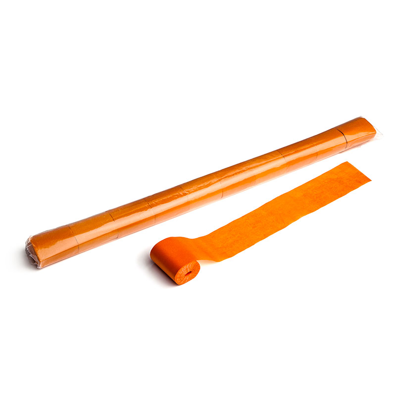 Stadium Streamers 20m x 5cm - Orange