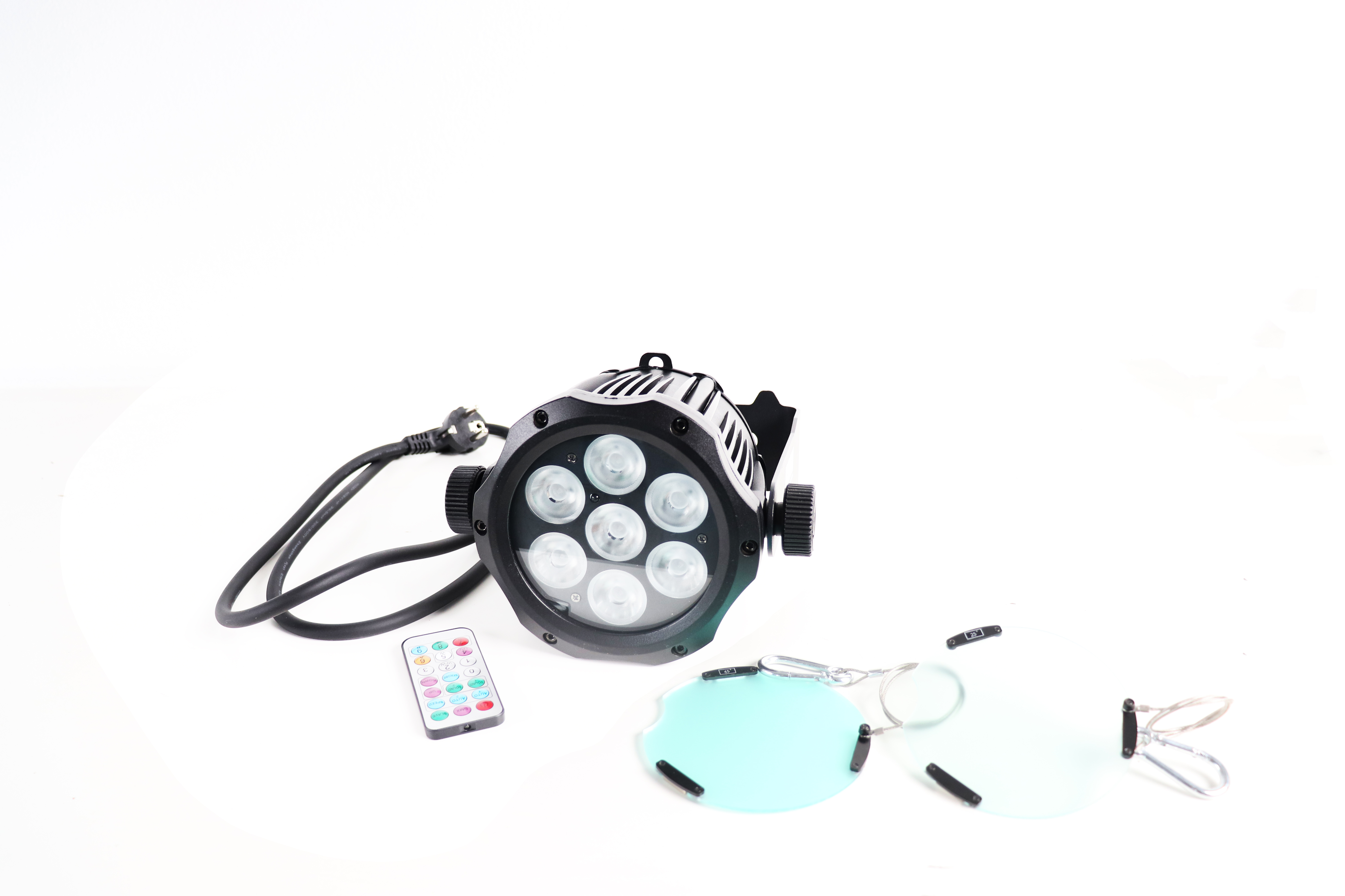 LED PAR CAN 7x10W RGBW IP65 15°