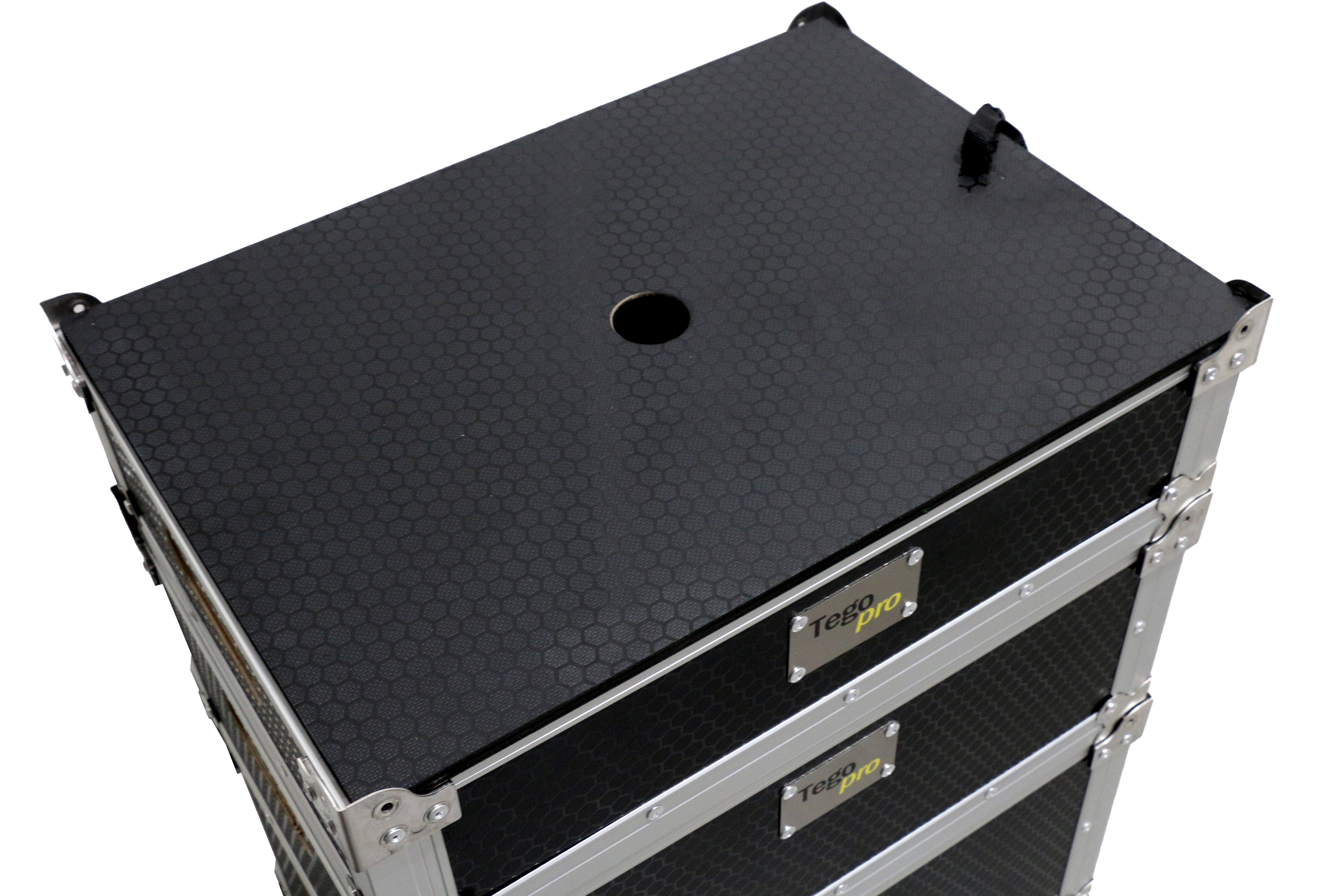 Stacking case SET mit 4 Boxen und Deckel