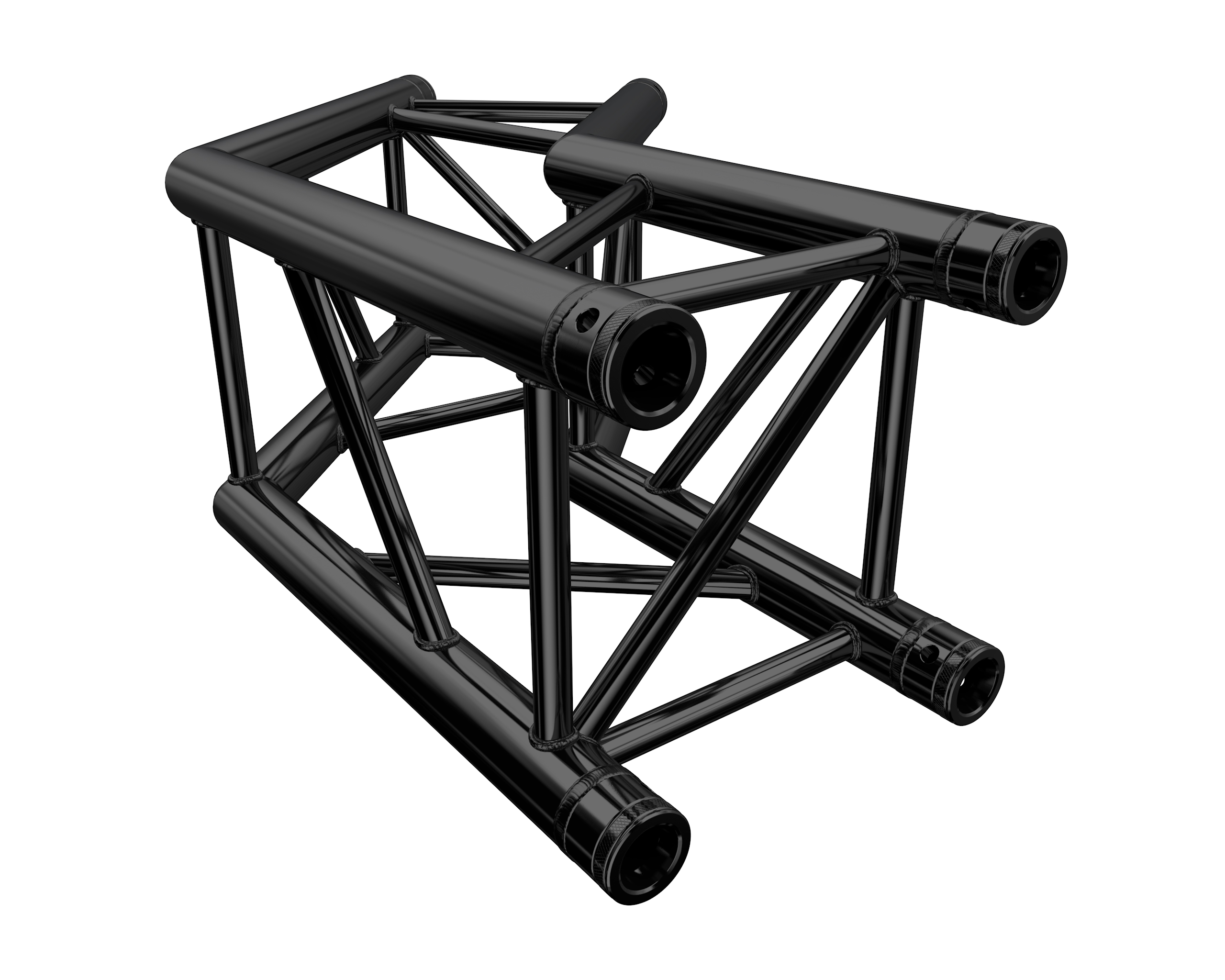 F34 PL 2-Weg Ecke C23 135° stage black