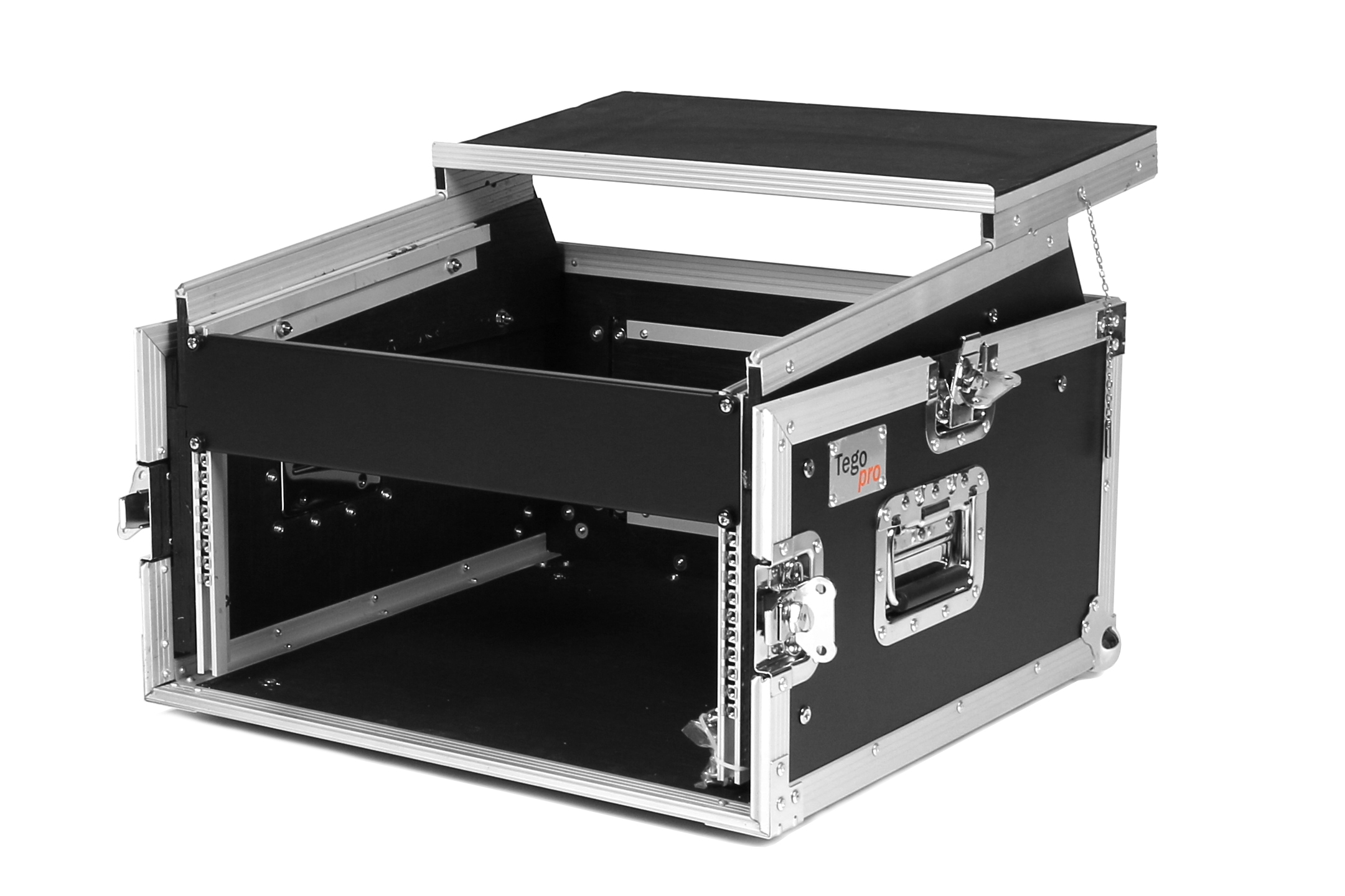 Case 6HE/8HE Winkelrack mit Laptop Ablage