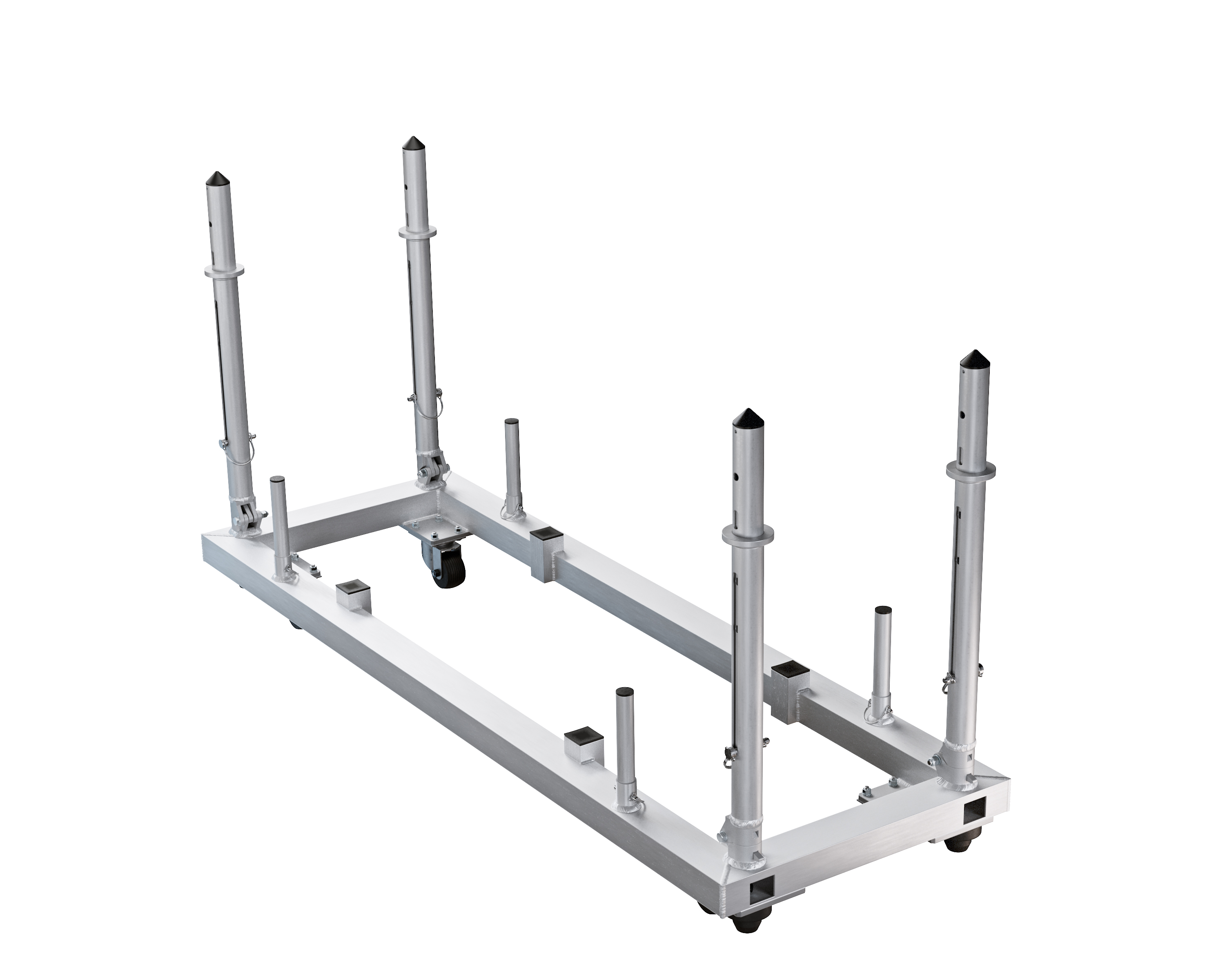 PreRig Truss 2000 stage black Set incl. Dolly