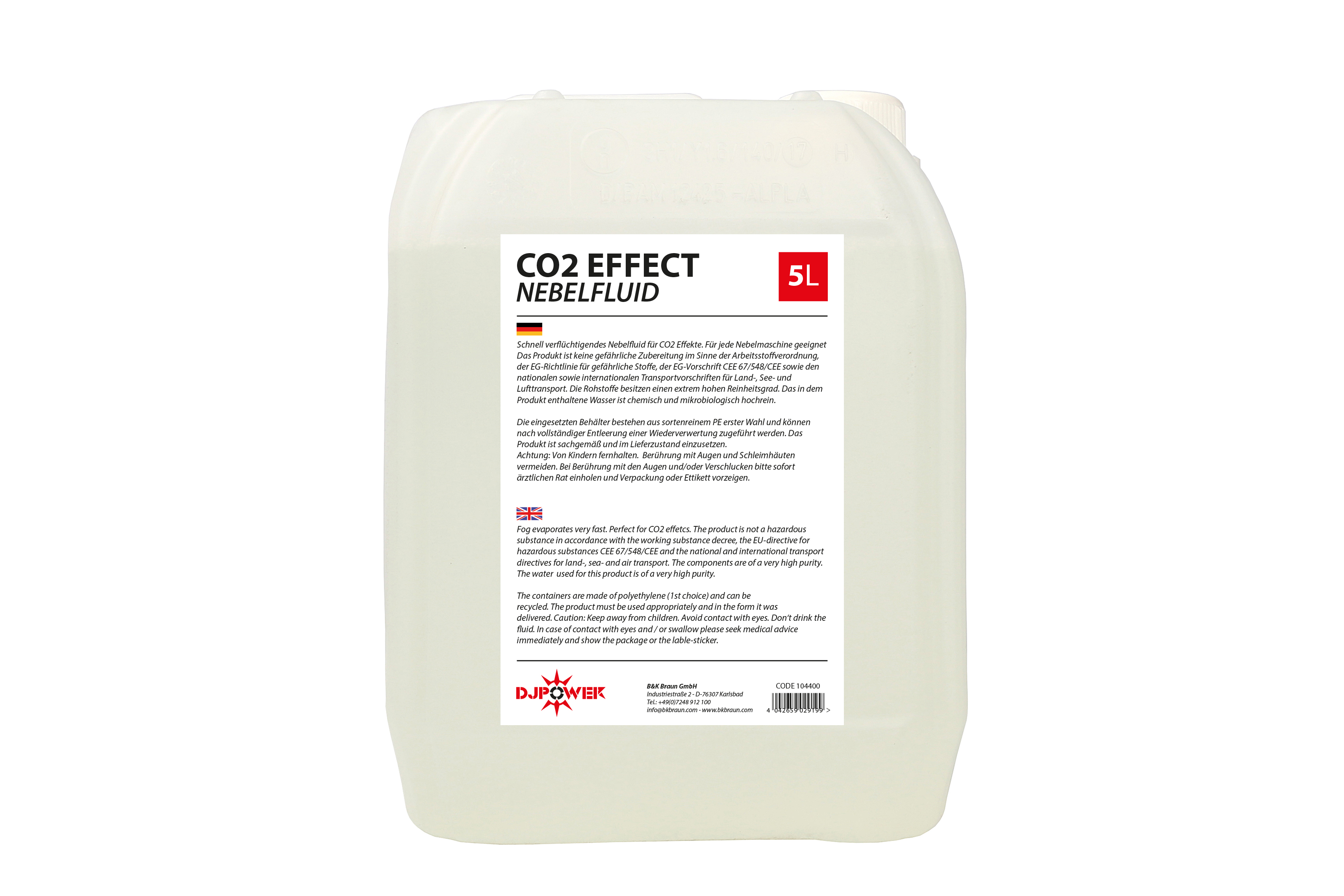 Nebelfluid CO2 5l