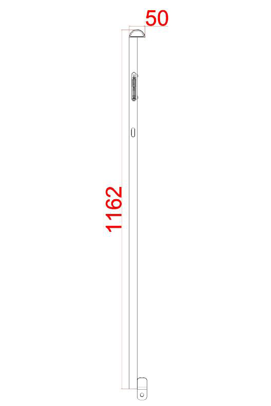 Crash Barrier - flexibles Element