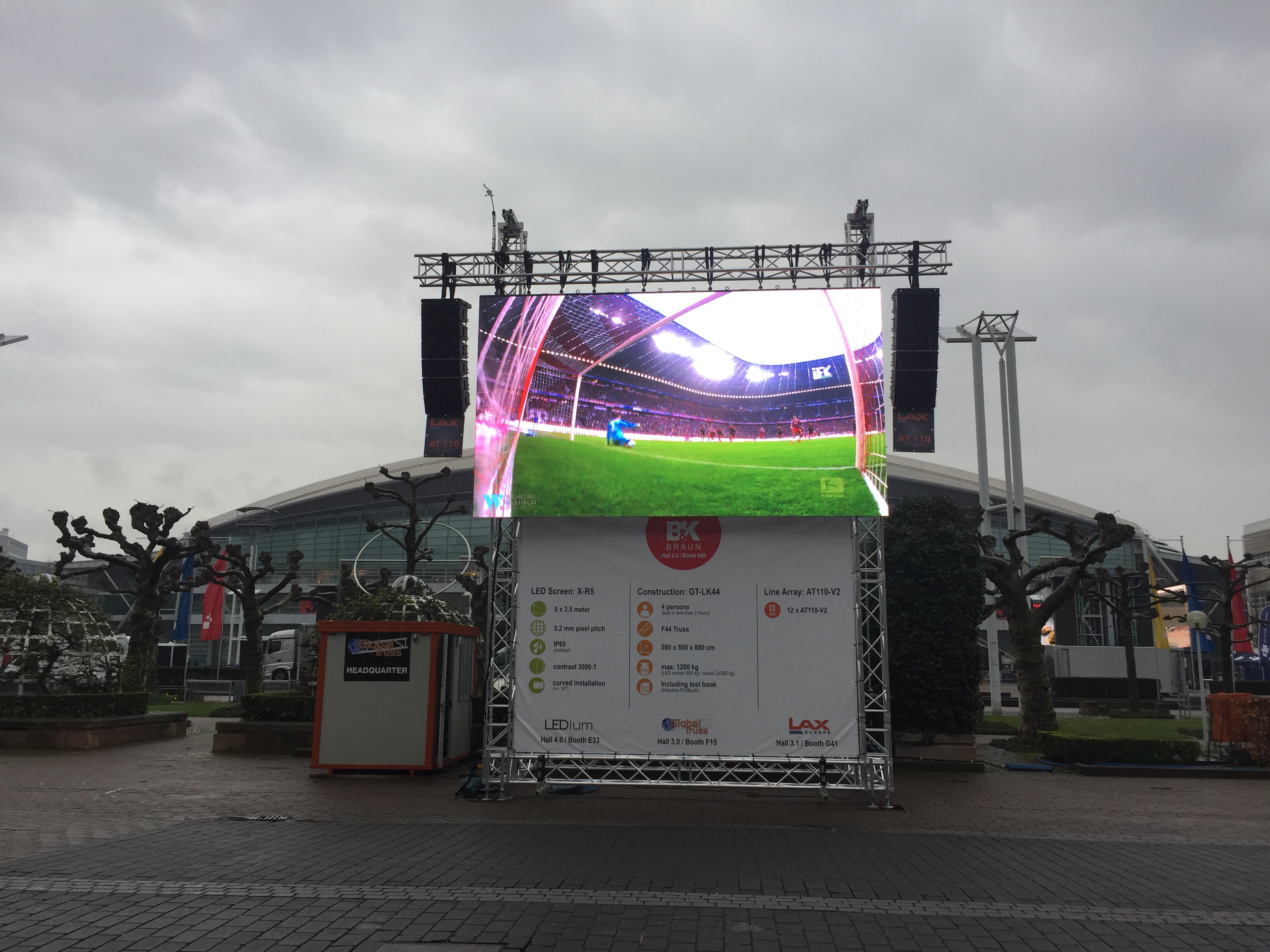 GT-LK44 Leinwandkonstruktion