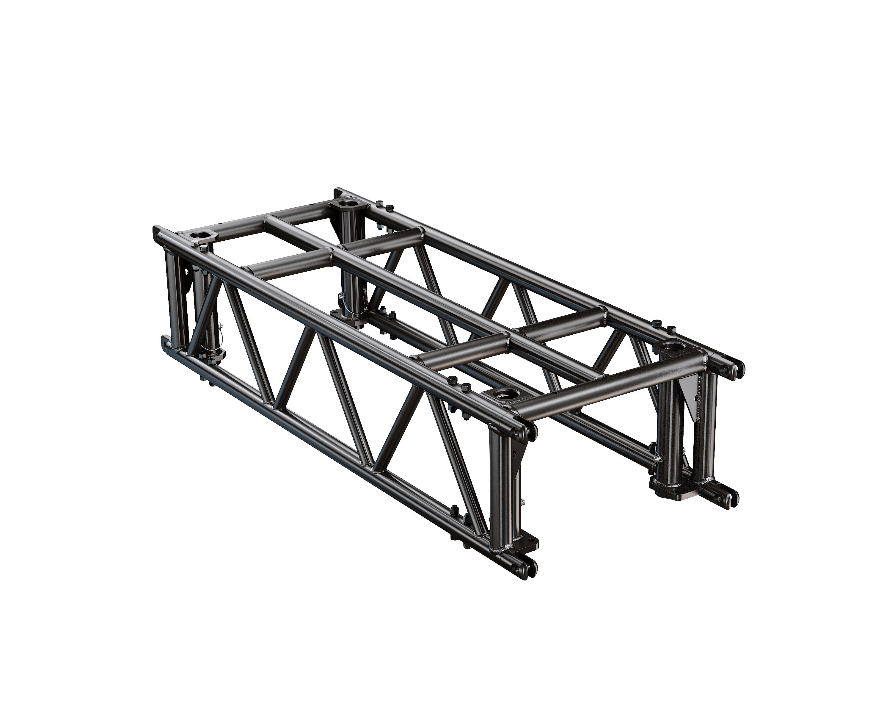 PreRig Truss 1600 stage black Set incl. Dolly
