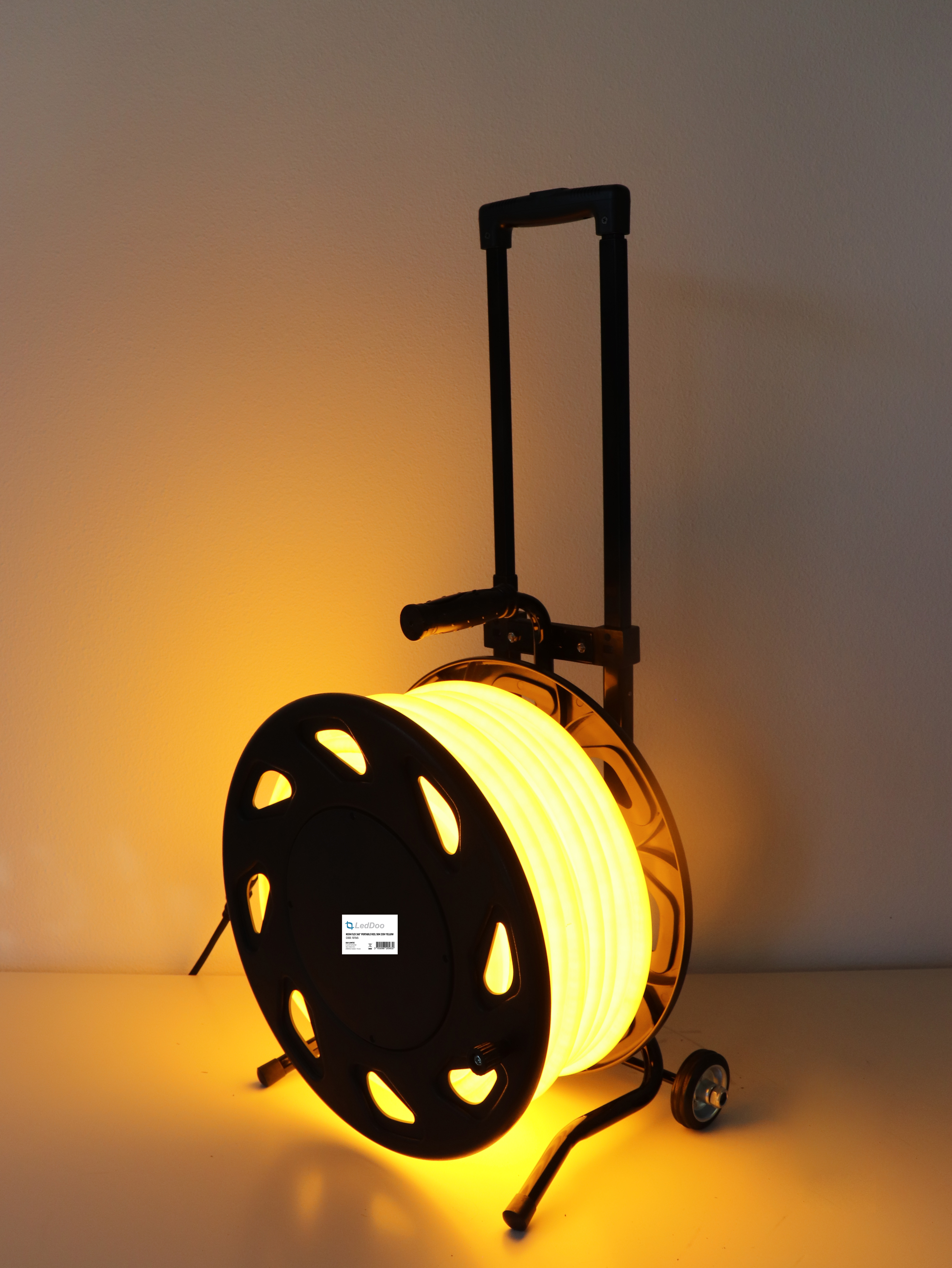 NEON FLEX 360° Rolle 50m 230V GELB