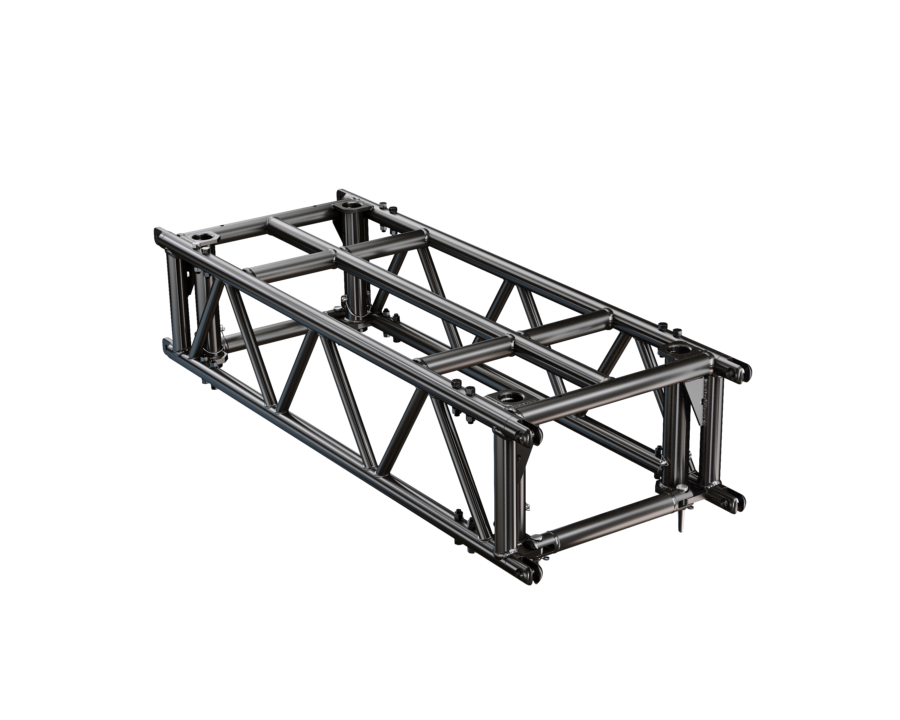 PreRig Truss 1600 stage black Set incl. Dolly