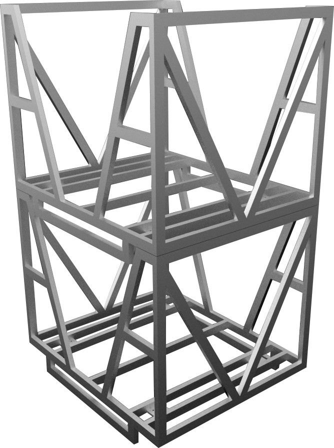 Crash Barrier Dolly für 10 Stück