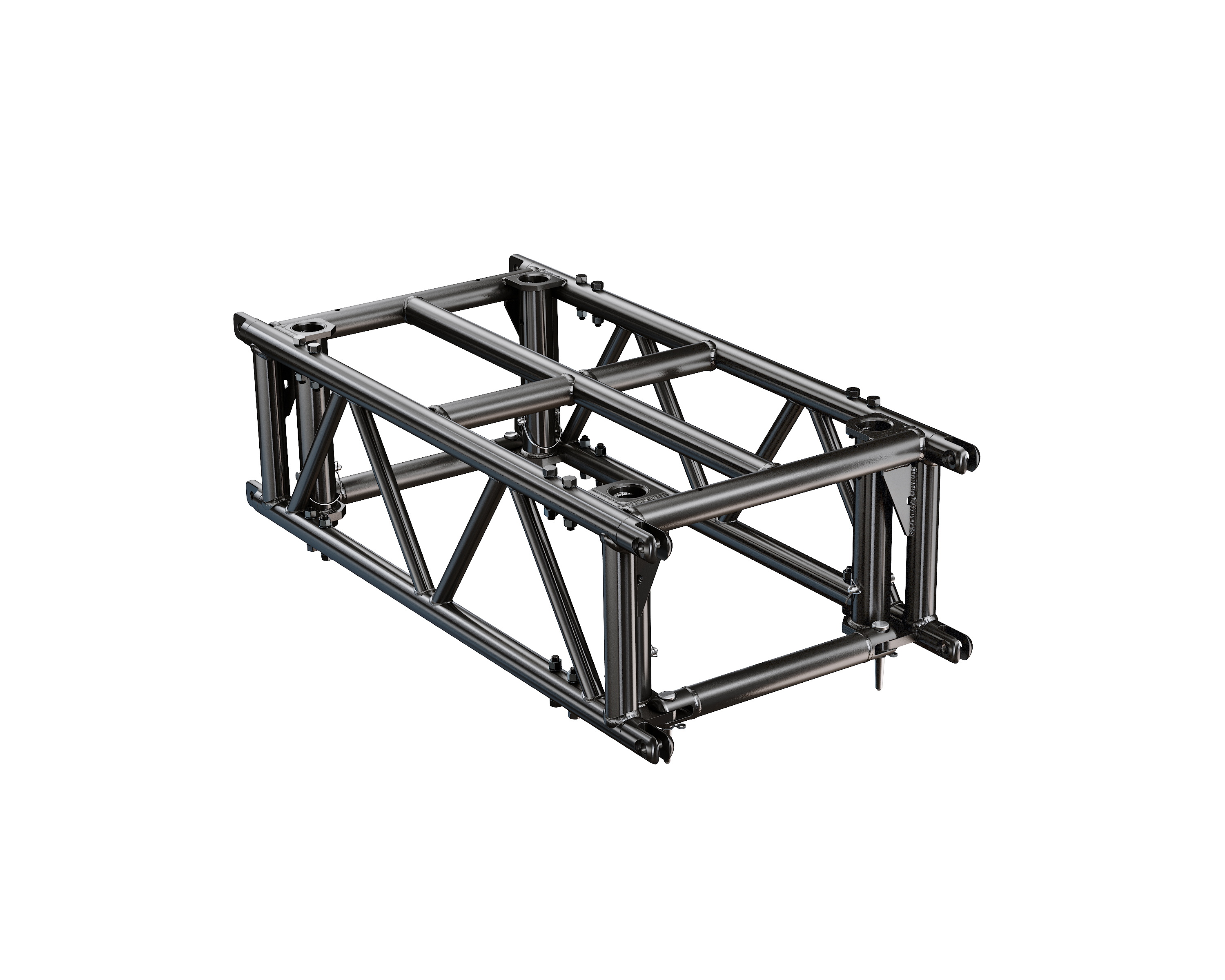 PreRig Truss 1200 stage black Set incl. Dolly