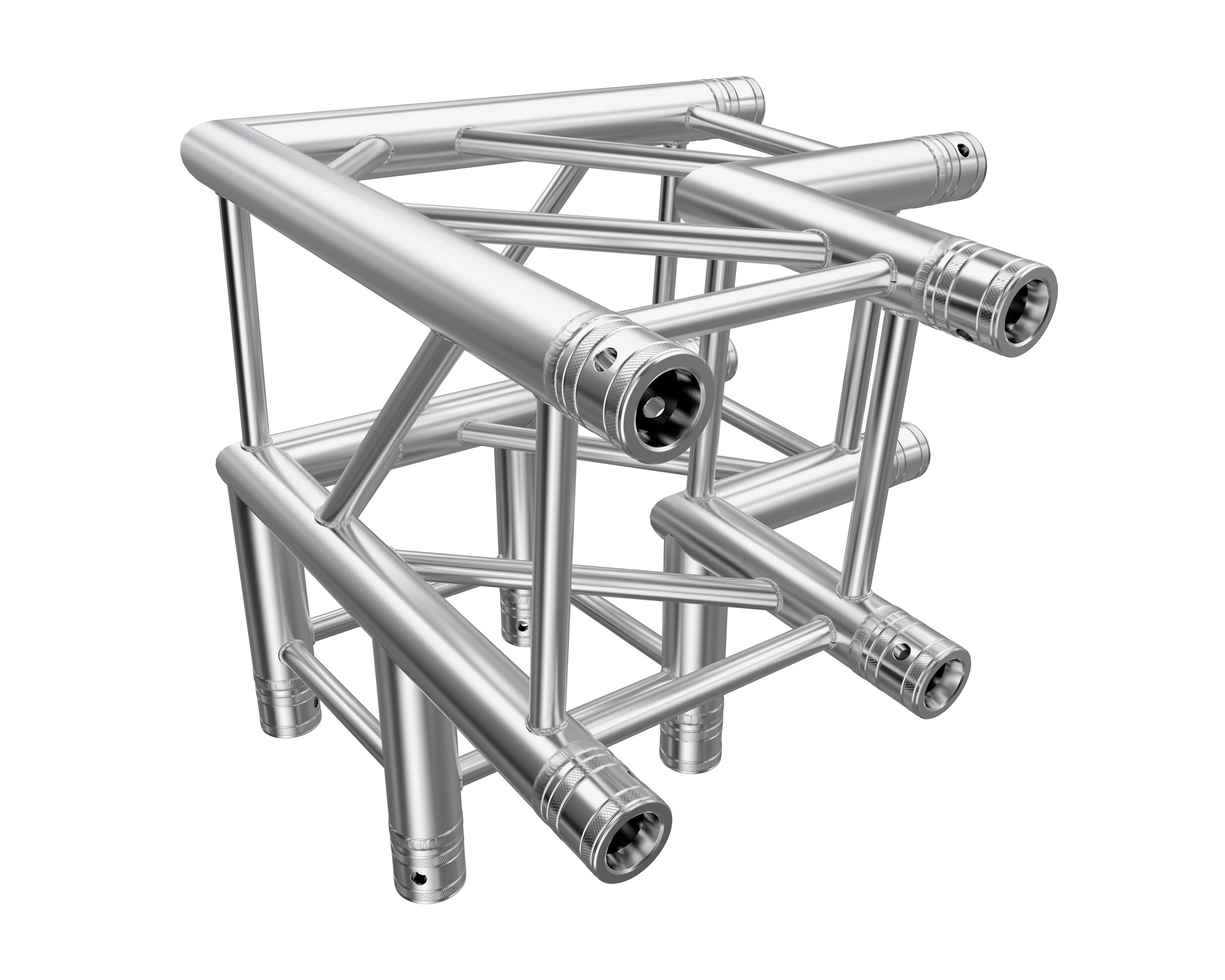 F34 3-Weg Ecke C30 Abgang rechts 85°