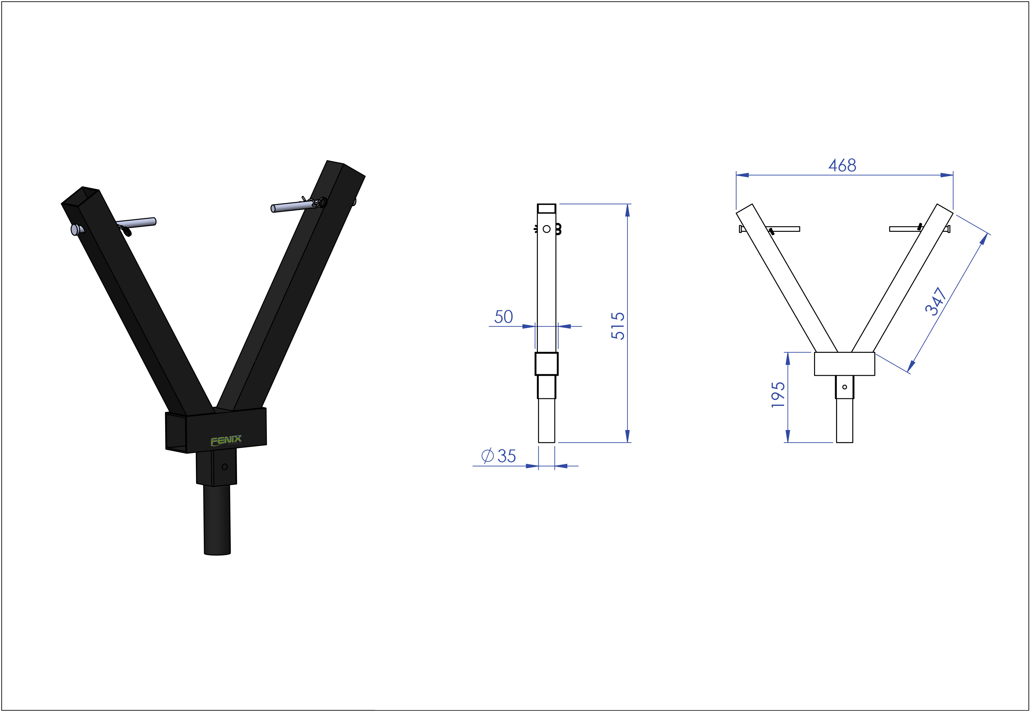 Traversenadapter AC-504B