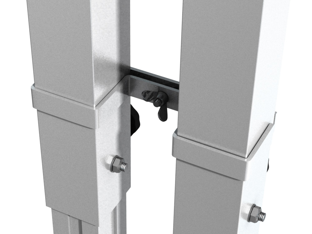 Klammer 2-fach für Steckfüße GT Stage Deck