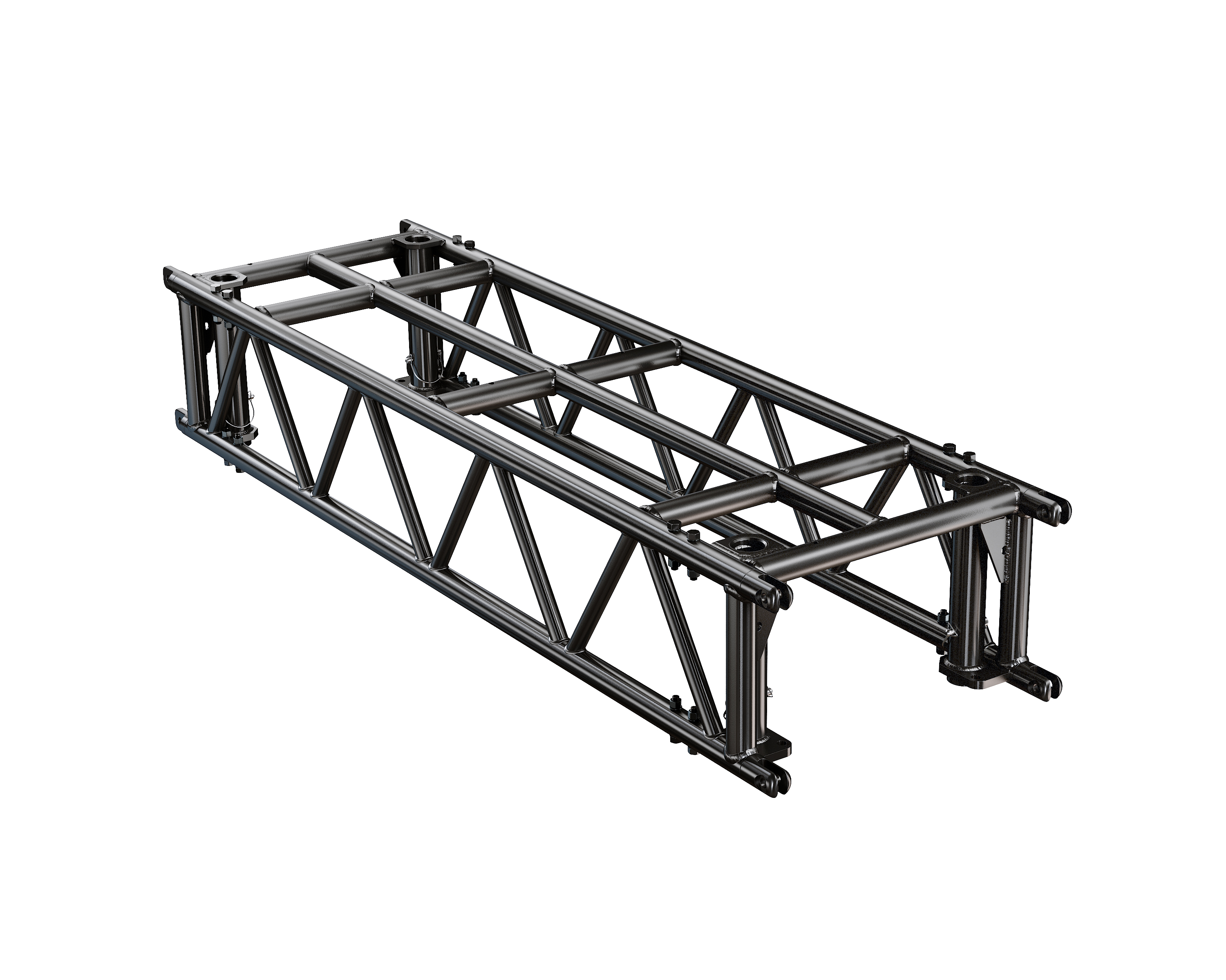 PreRig Truss 2000 stage black Set incl. Dolly