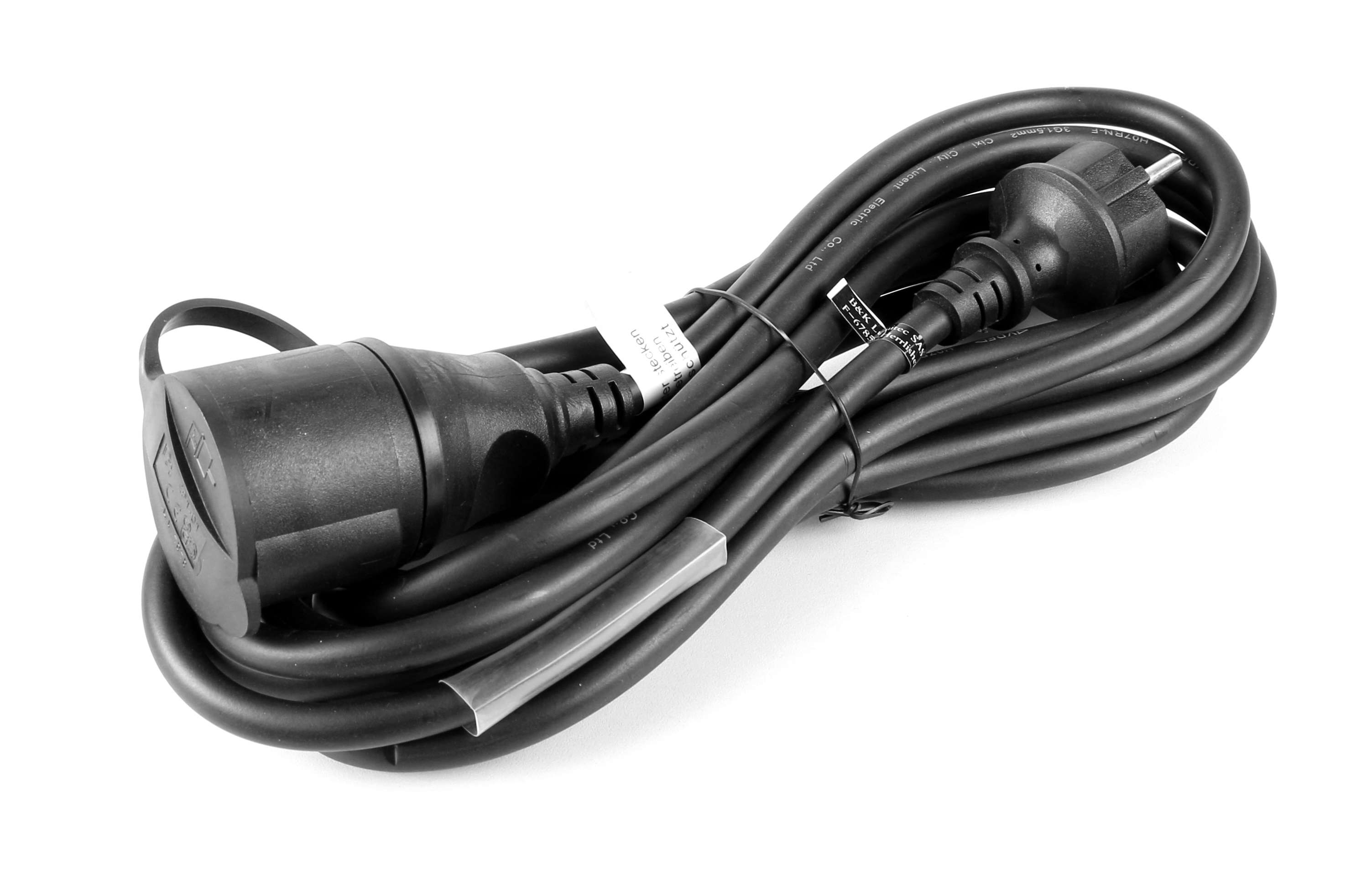 Verlängerungskabel Schutzko IP44 5m H07RN-F 3 x 1,5mm² (Typ F)