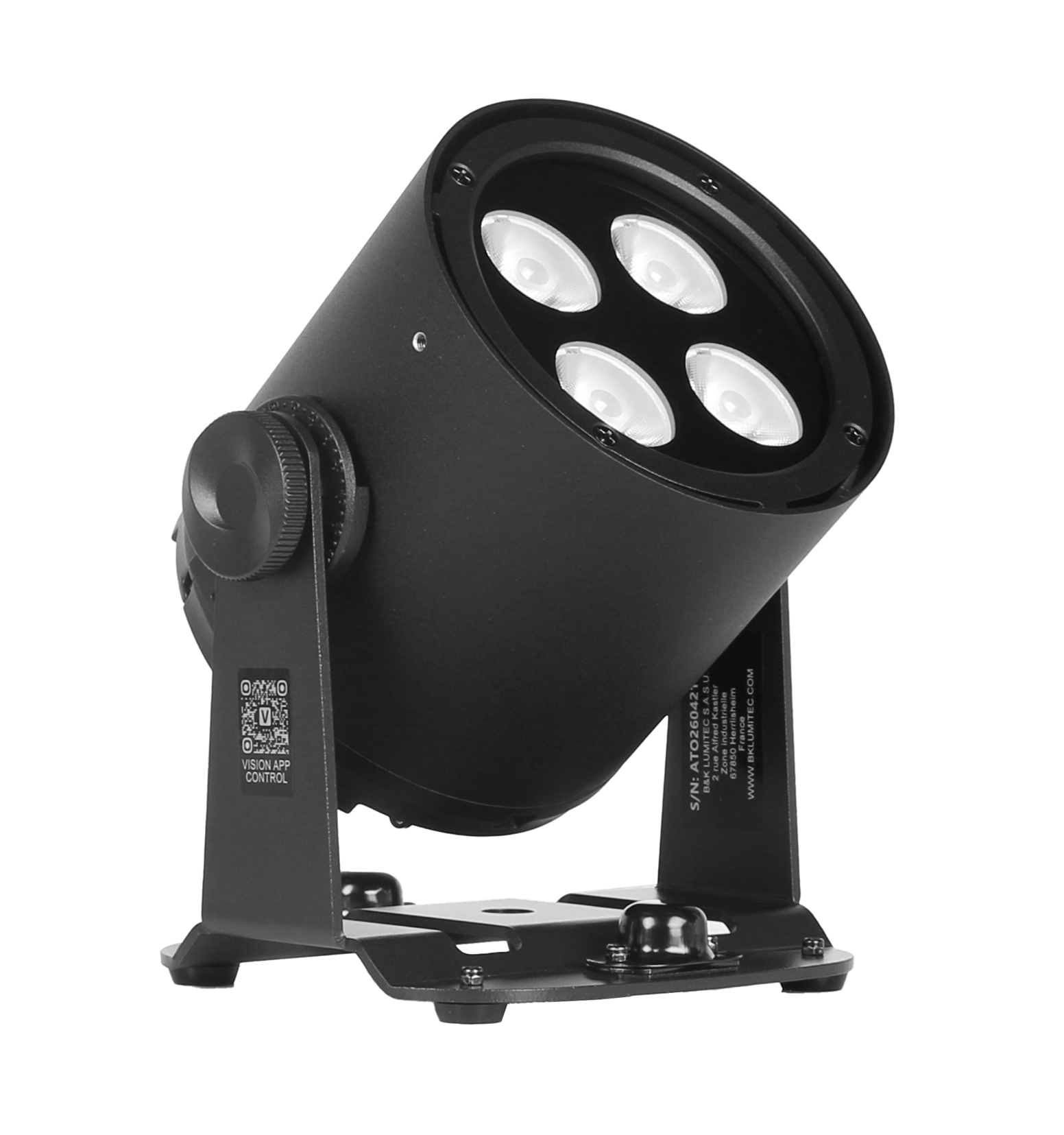 VISION CONTROL Arc Par 420B 4*20W RGBL IP65