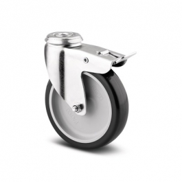 Rolle für Bodenplatte 80x80cm gebremst