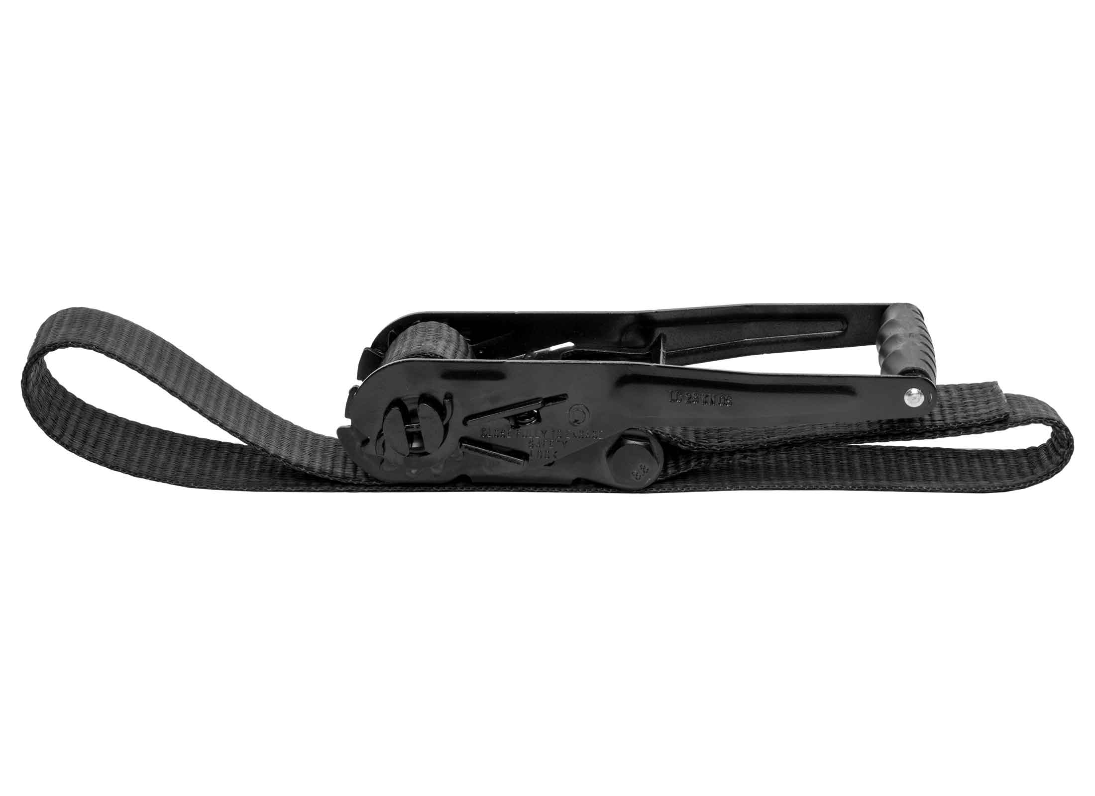 Zurrgurt 50 mm Blackline Länge 6.00 m 1-teilig mit Druckratsche