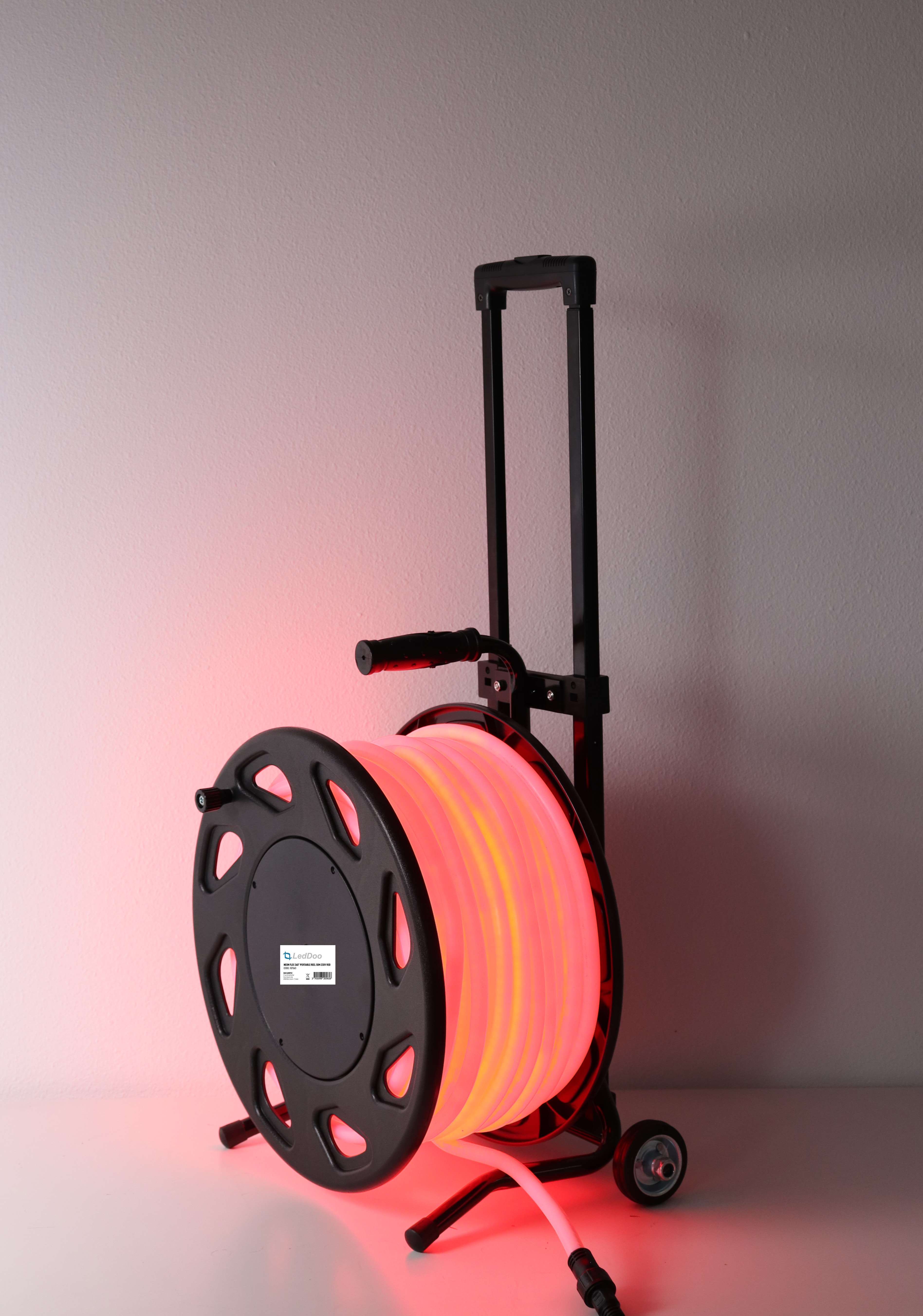 NEON FLEX 360° Rolle 50m 230V ROT