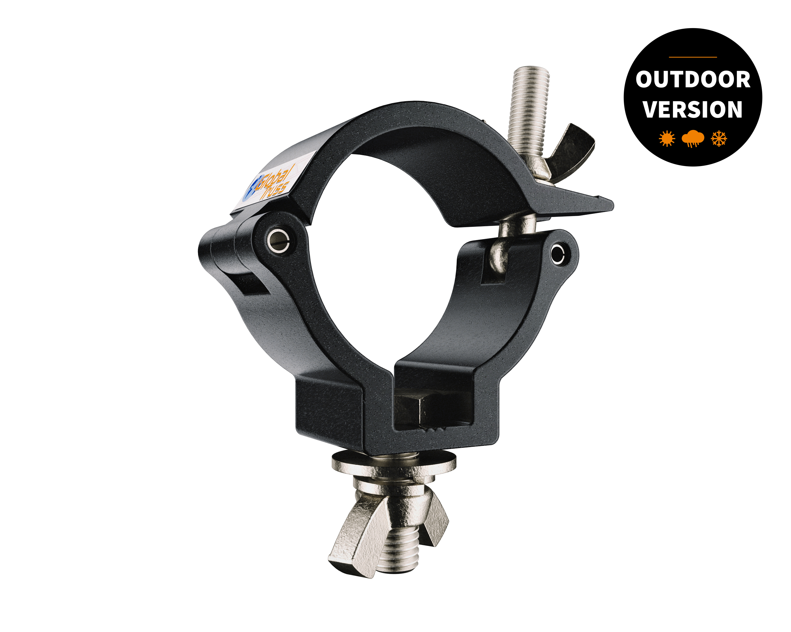 Half Coupler Small 48-51/30/100kg stage black Outdoor