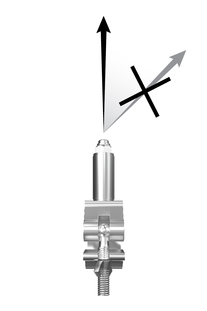 Anschlagpunkt für F23/F24 stage black