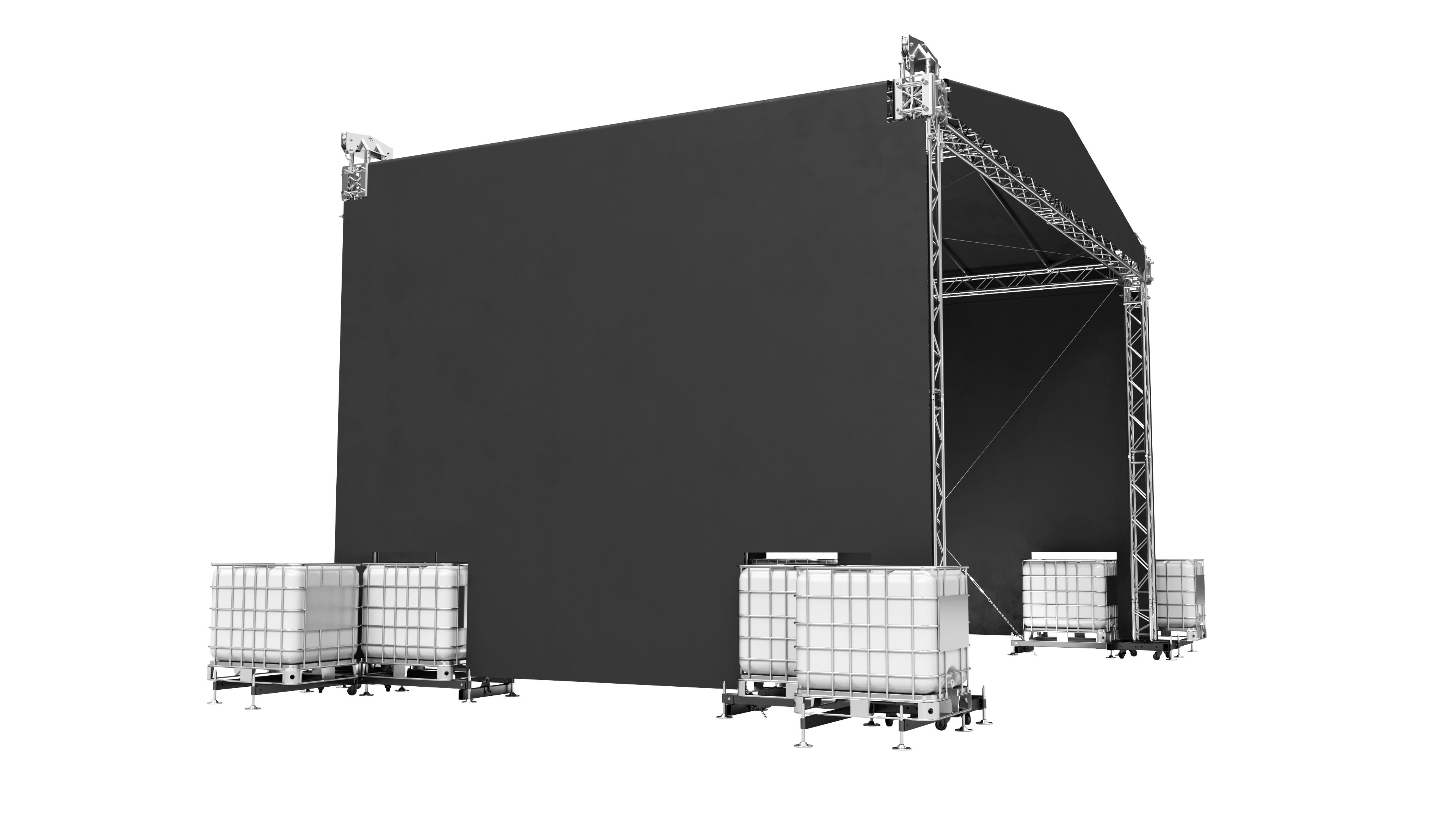 Double Pitch Roof 8x6m