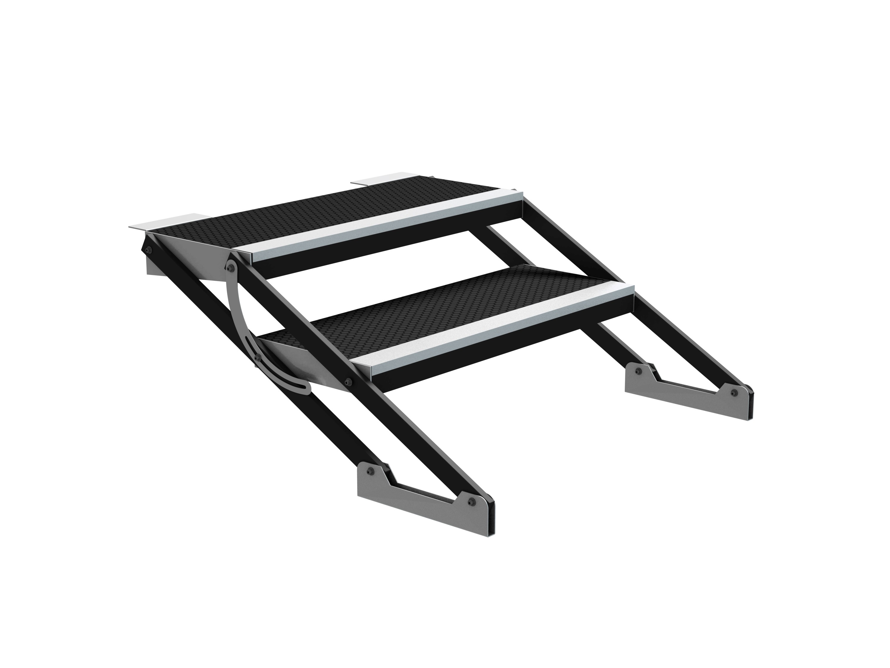 Treppe variabel 40-60cm zwei Stufen für GT Stage Deck