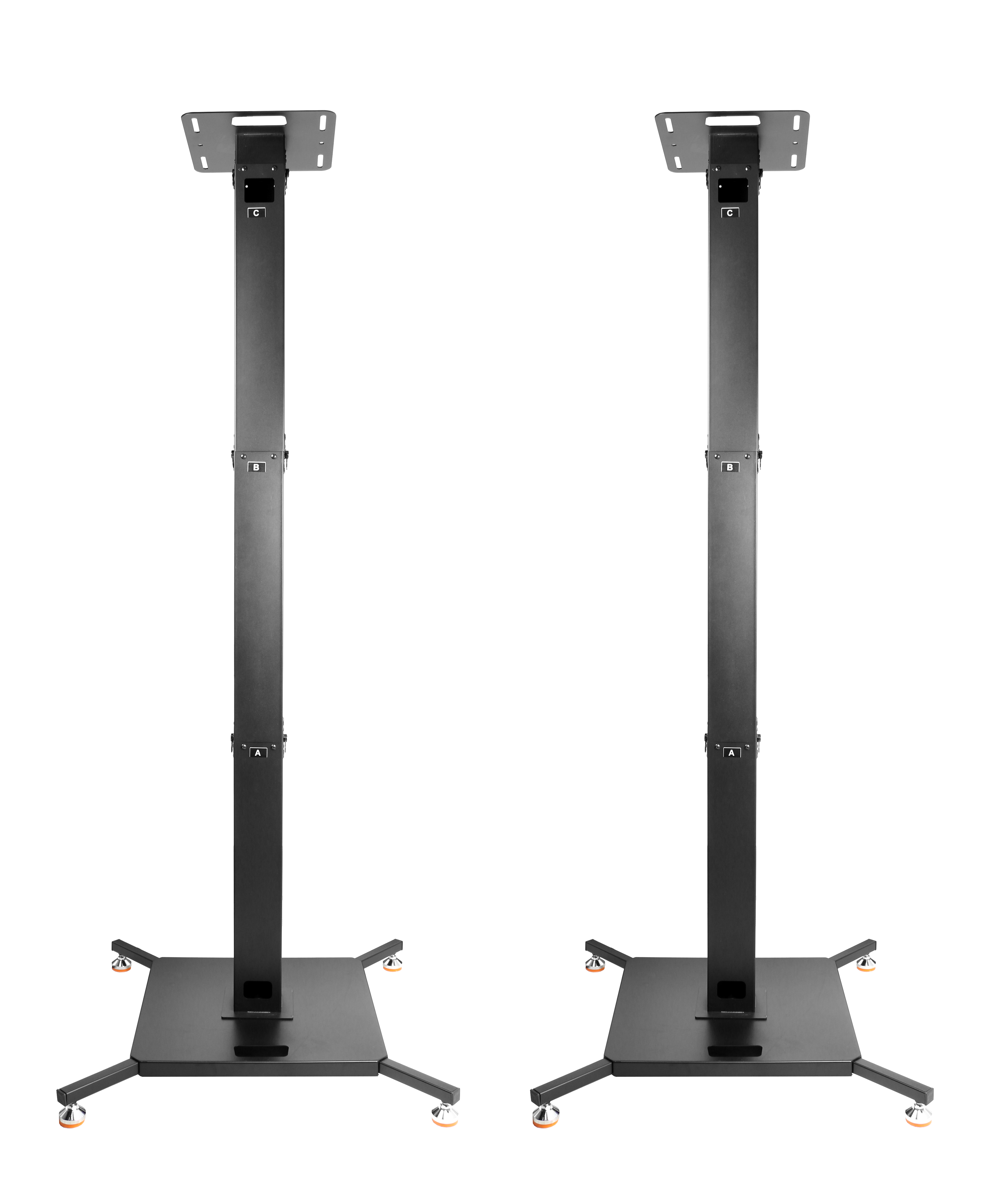 Event Tower schwarz Set of 2
