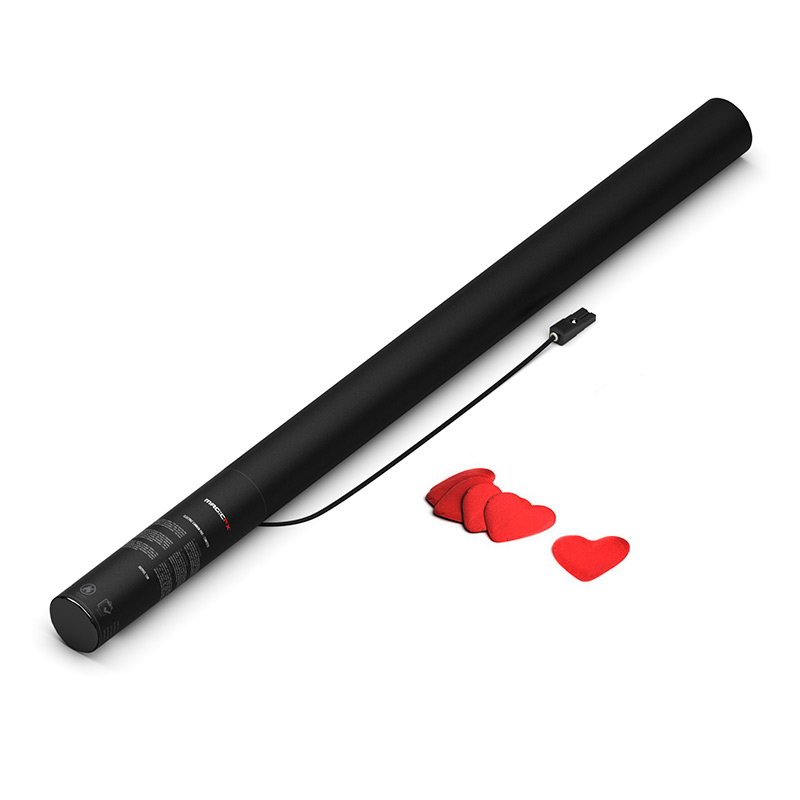Electric Cannon PRO Confetti Red Hearts 80cm