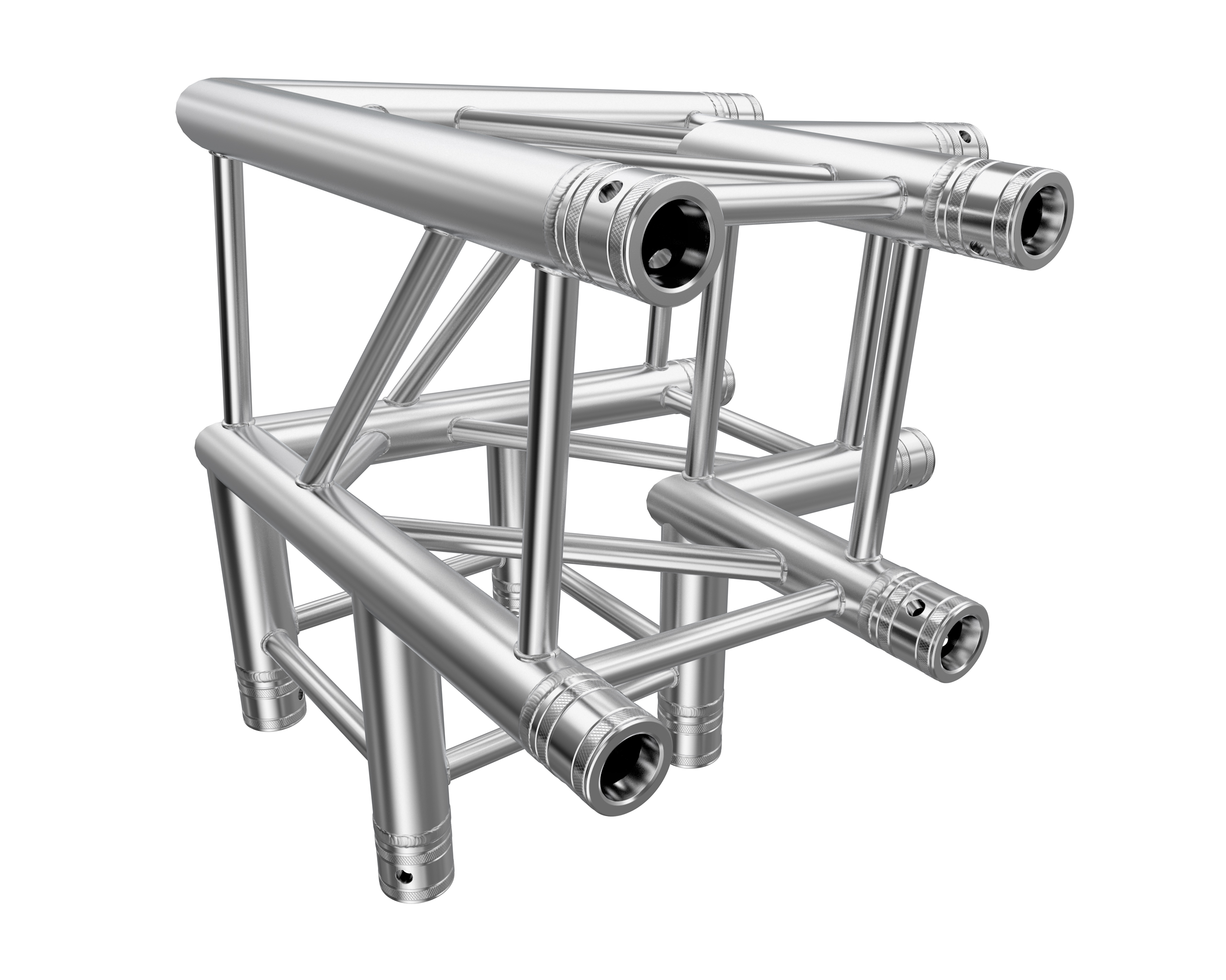 F34 3-Weg Ecke C30 Abgang links 85°