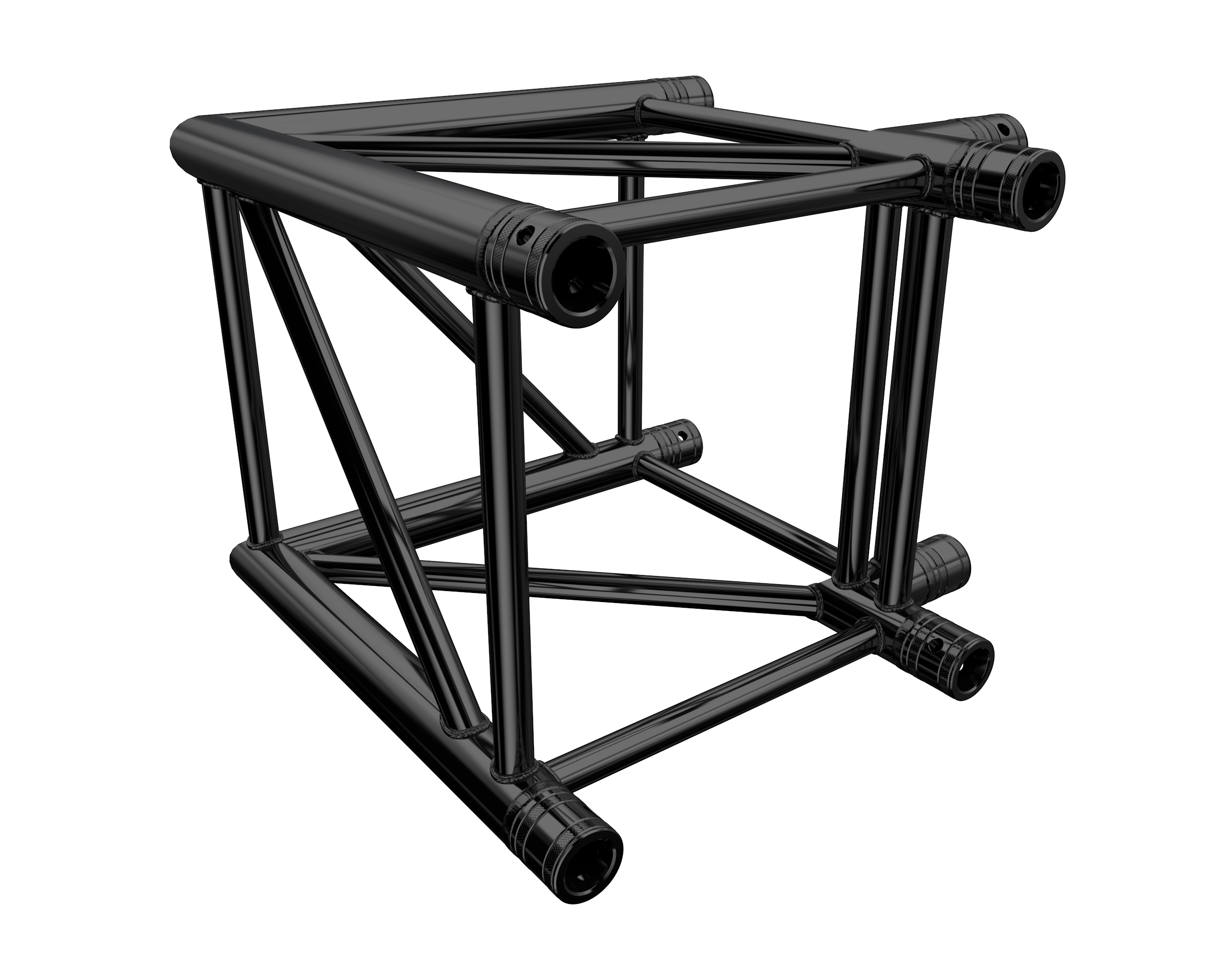 F44 P 2-Weg Ecke C21 90° stage black