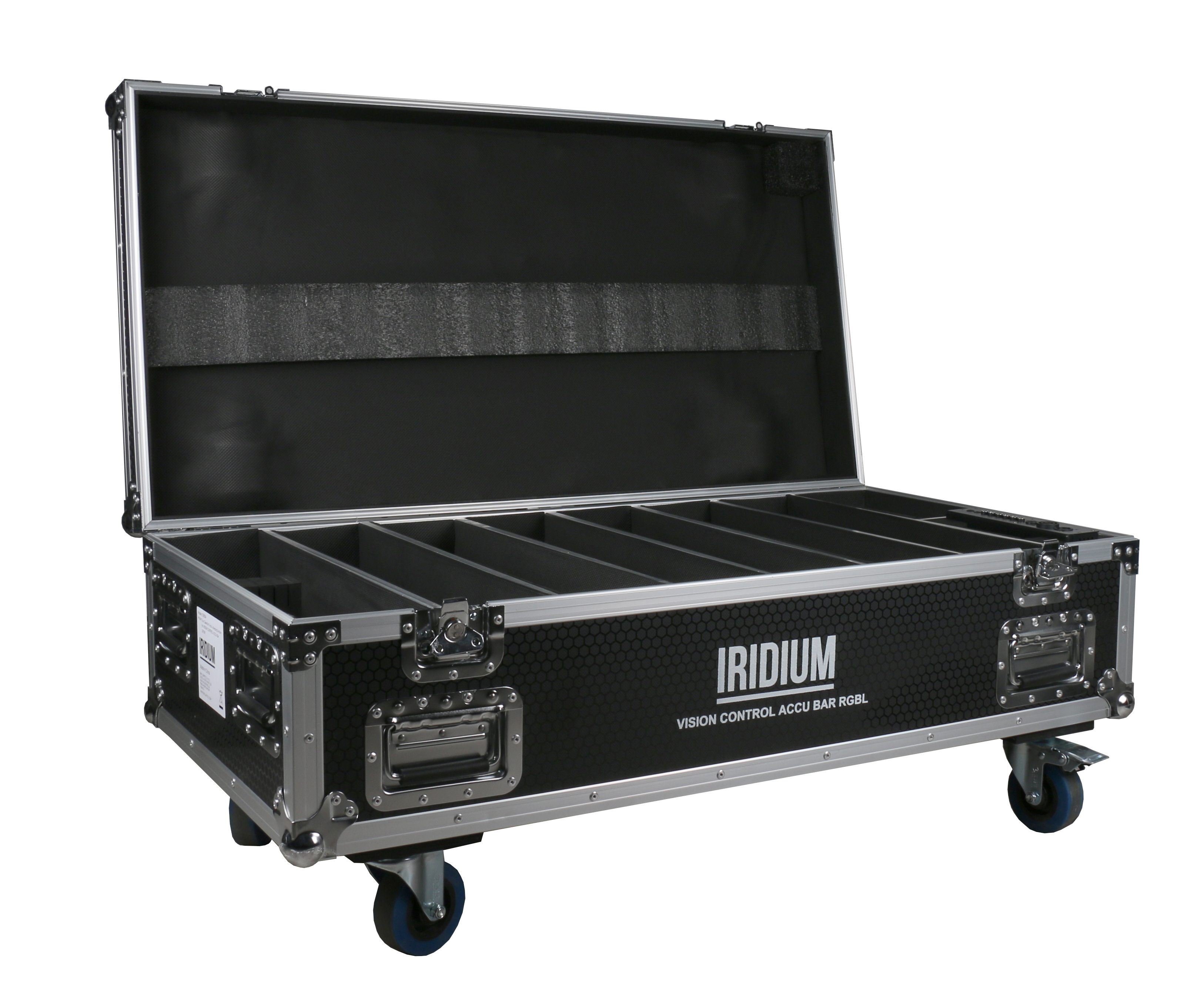 Tour Case 6in1 m. Ladefunktion für VISION CONTROL ACCU Bar 32*8W