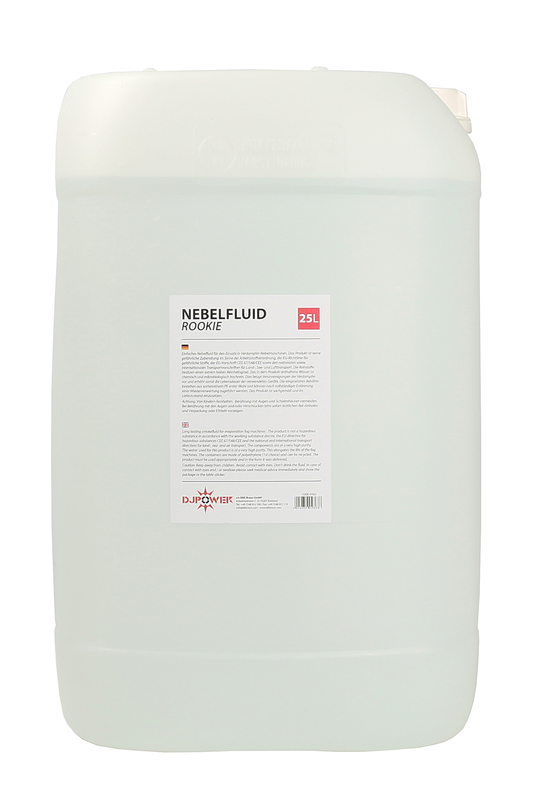 Nebelfluid Rookie 25l