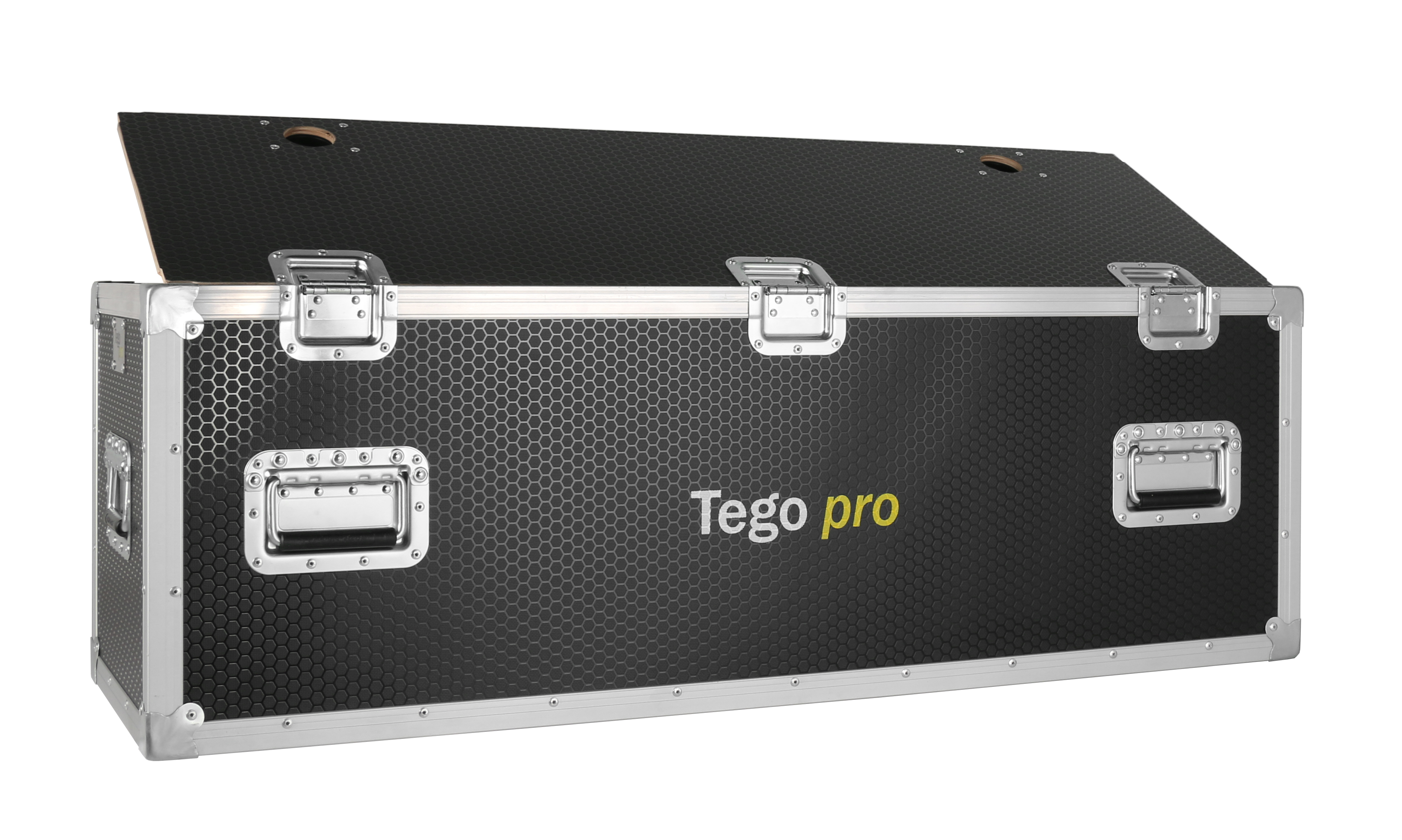 FLIGHT CASE 120 X 40CM mit 4x Trennbrett
