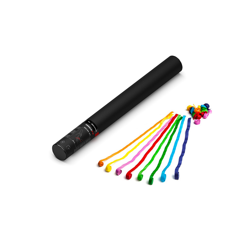 Handheld Cannon Streamers Multicolour 50cm