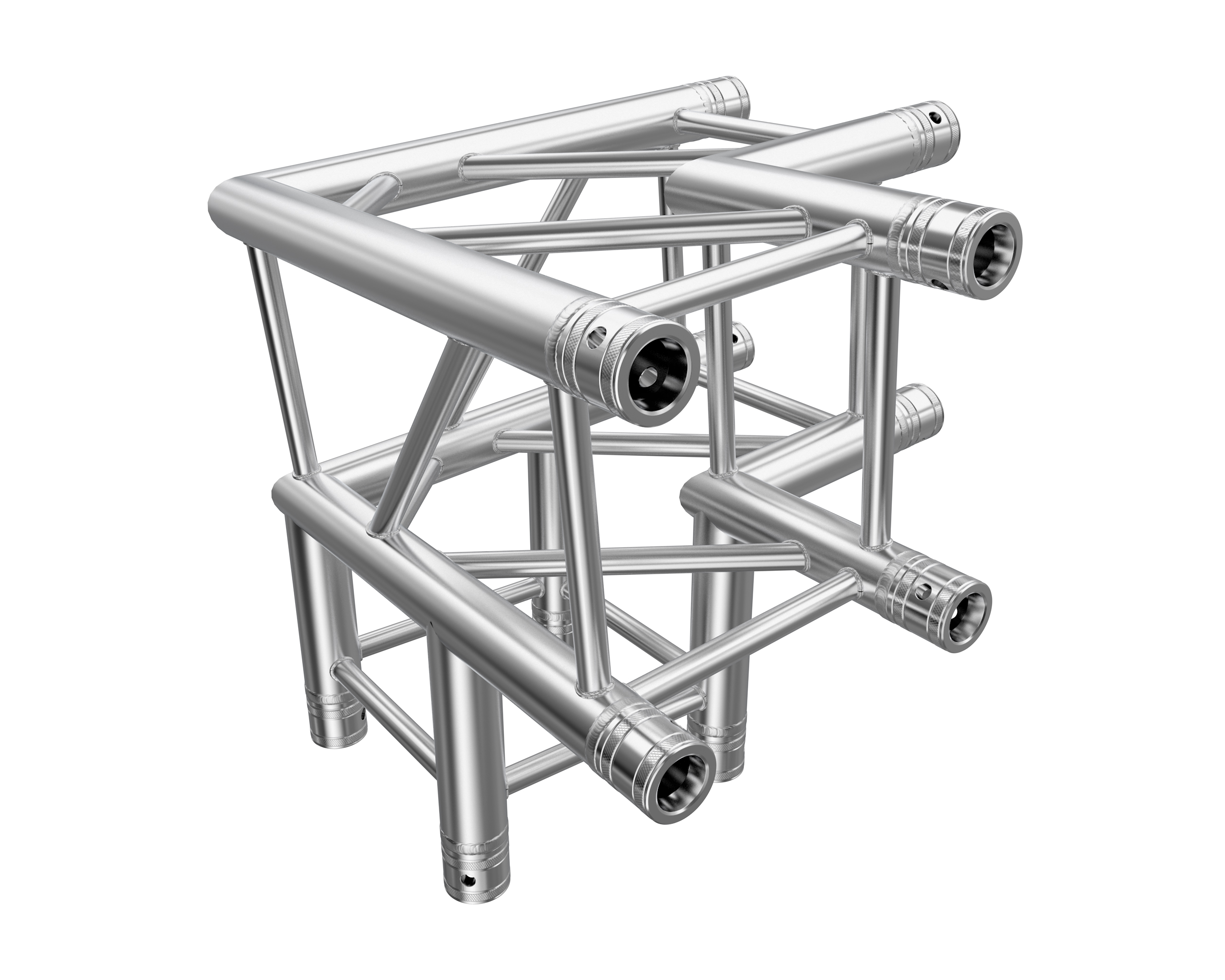 F34 3-Weg Ecke C30 Abgang rechts 95°