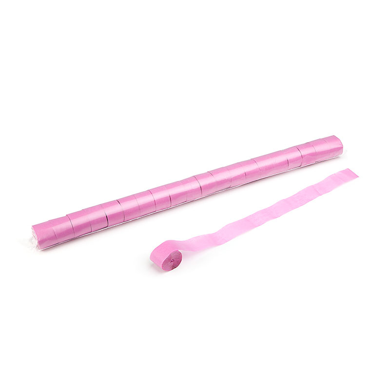 Stadium Streamers 20m x 2.5cm - Pink