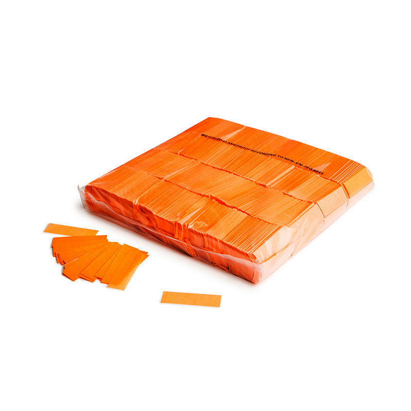 Slowfall UV confetti 55x17mm - Fluo Orange