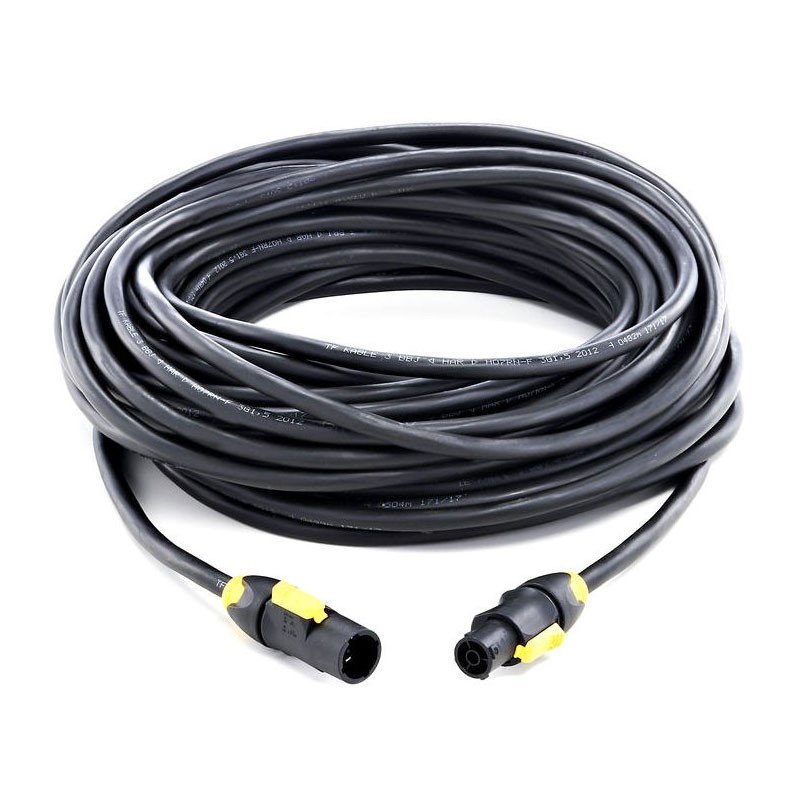 Neutrik Powercon True1 - Male to Female - Link cable 20m.