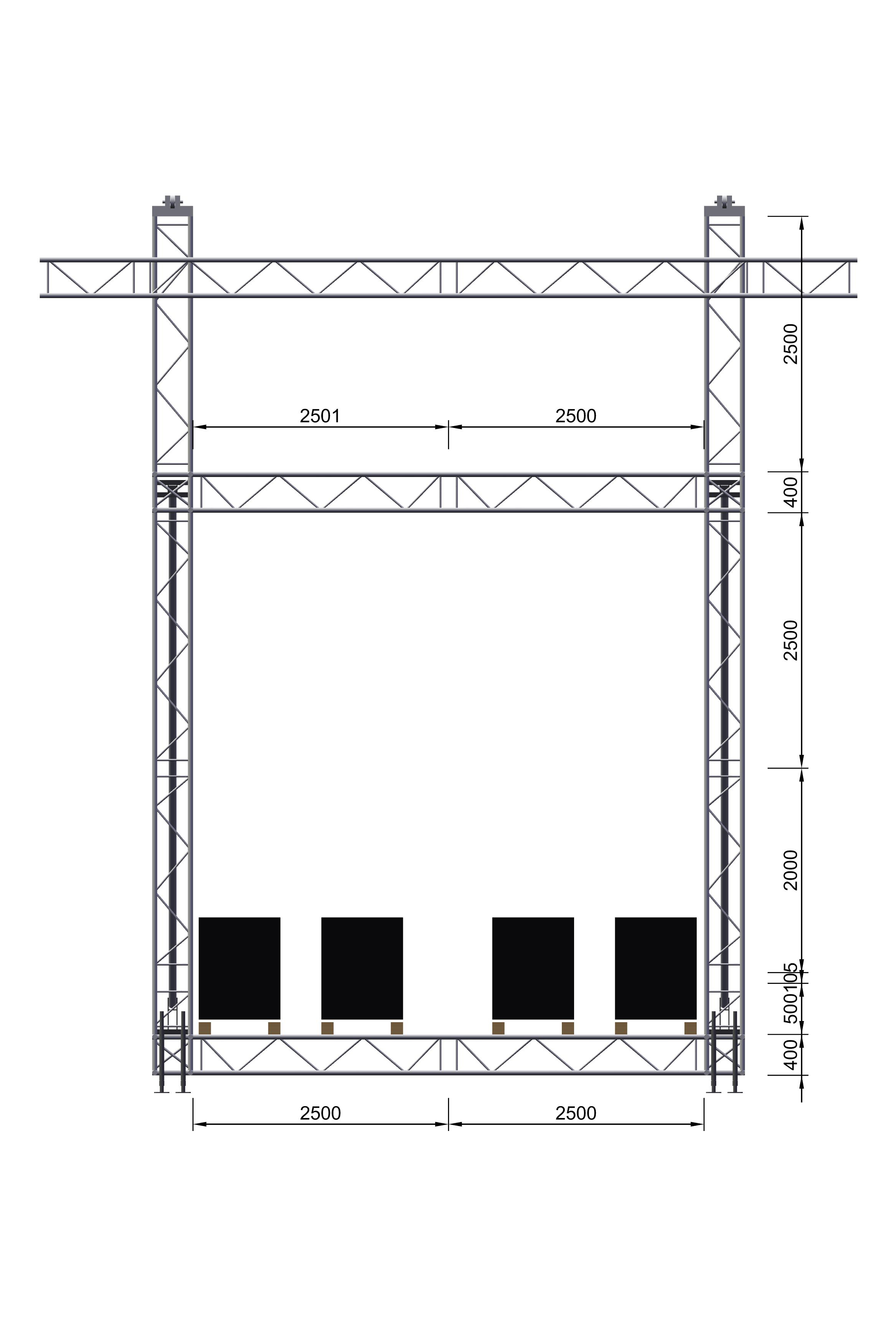 GT-LK44 Leinwandkonstruktion