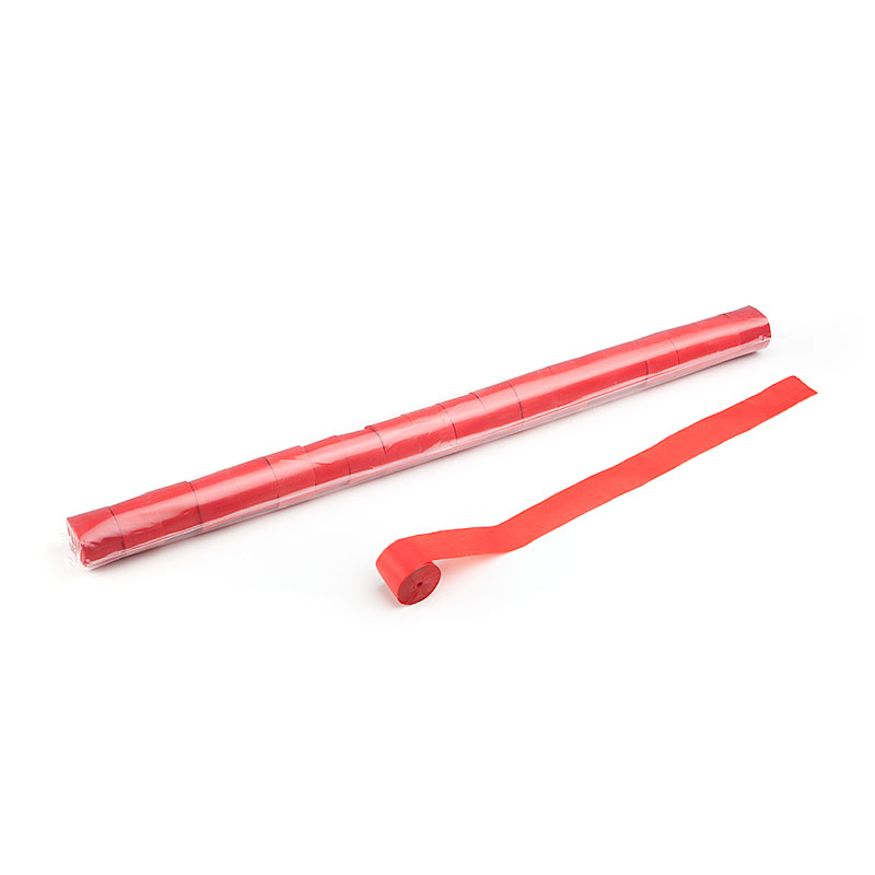 Stadium Streamers 20m x 2.5cm - Red