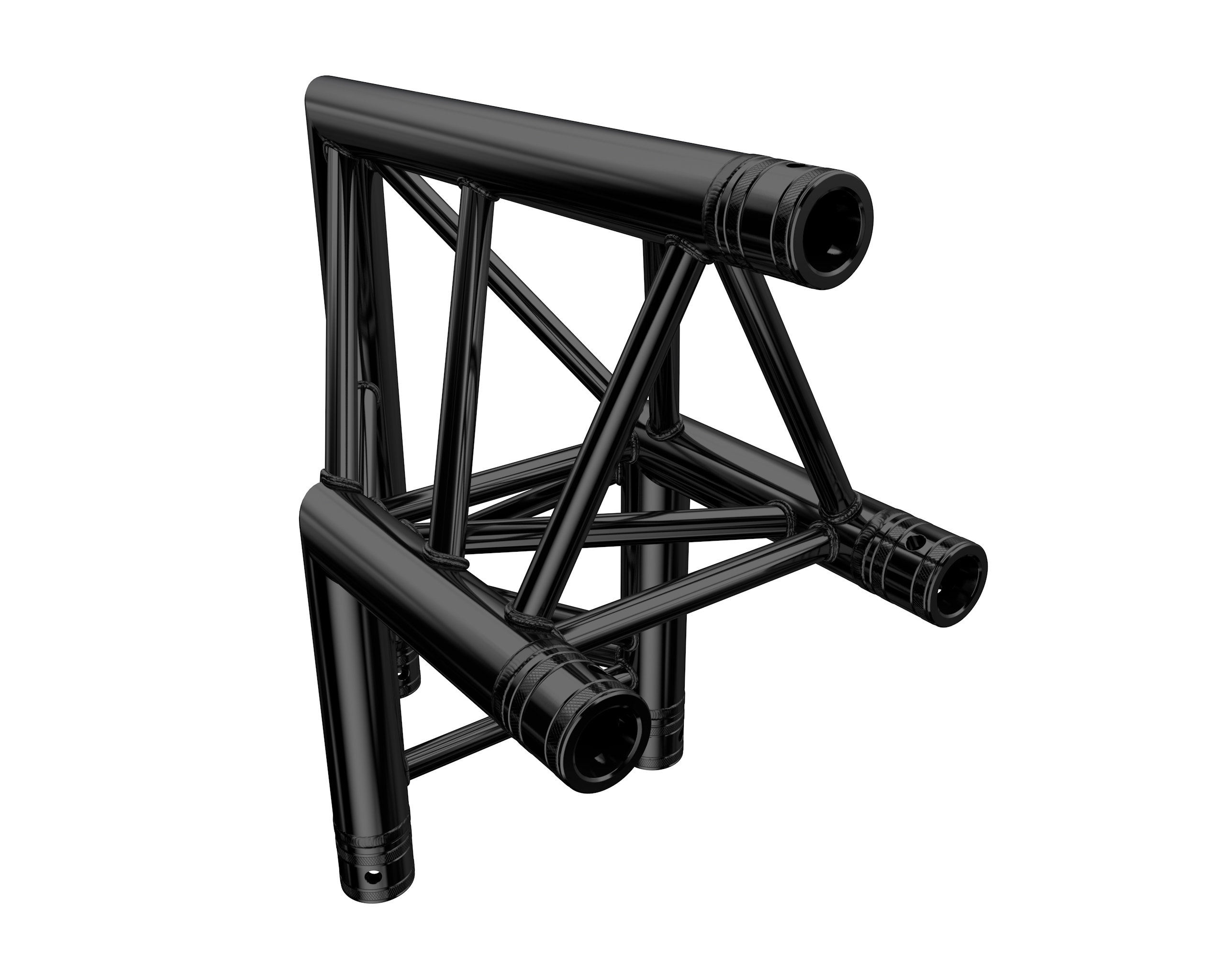 F33 2-Weg Ecke C24 90° stage black