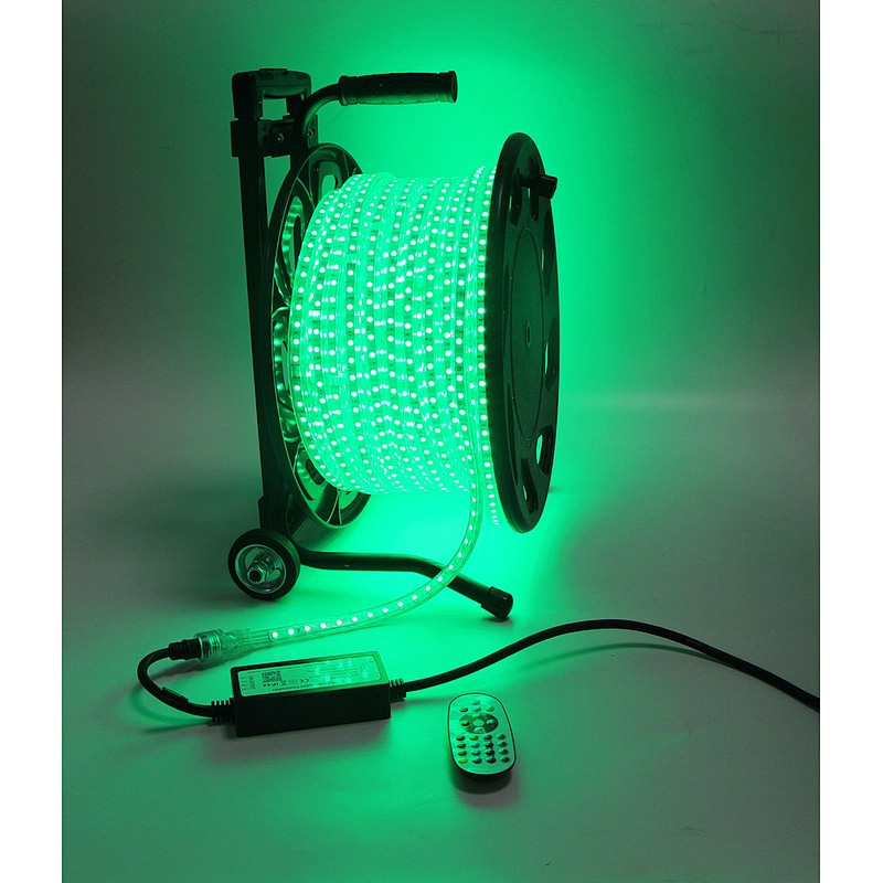 LED Strip Rolle 50m RGB 230V IP65 mit Controller