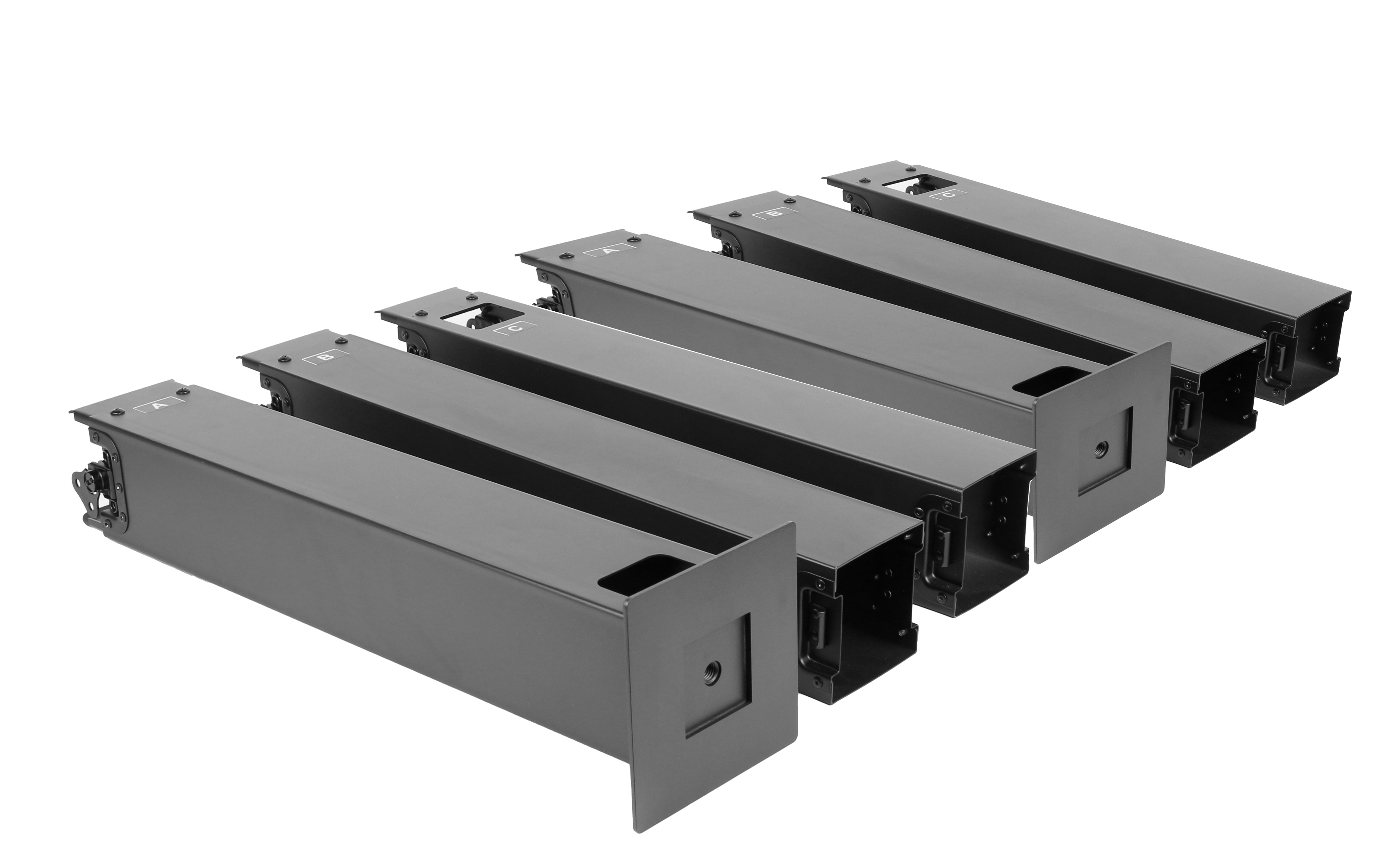 Event Tower schwarz Set of 2